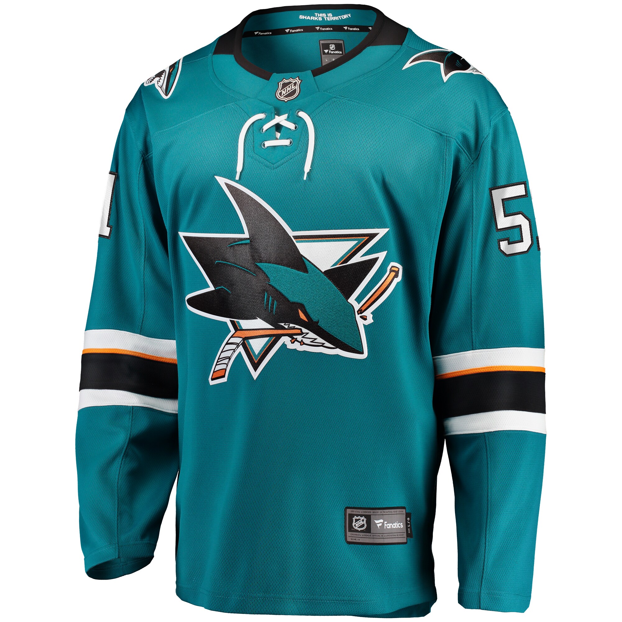 Radim Simek San Jose Sharks Home Breakaway Player Jersey - Teal