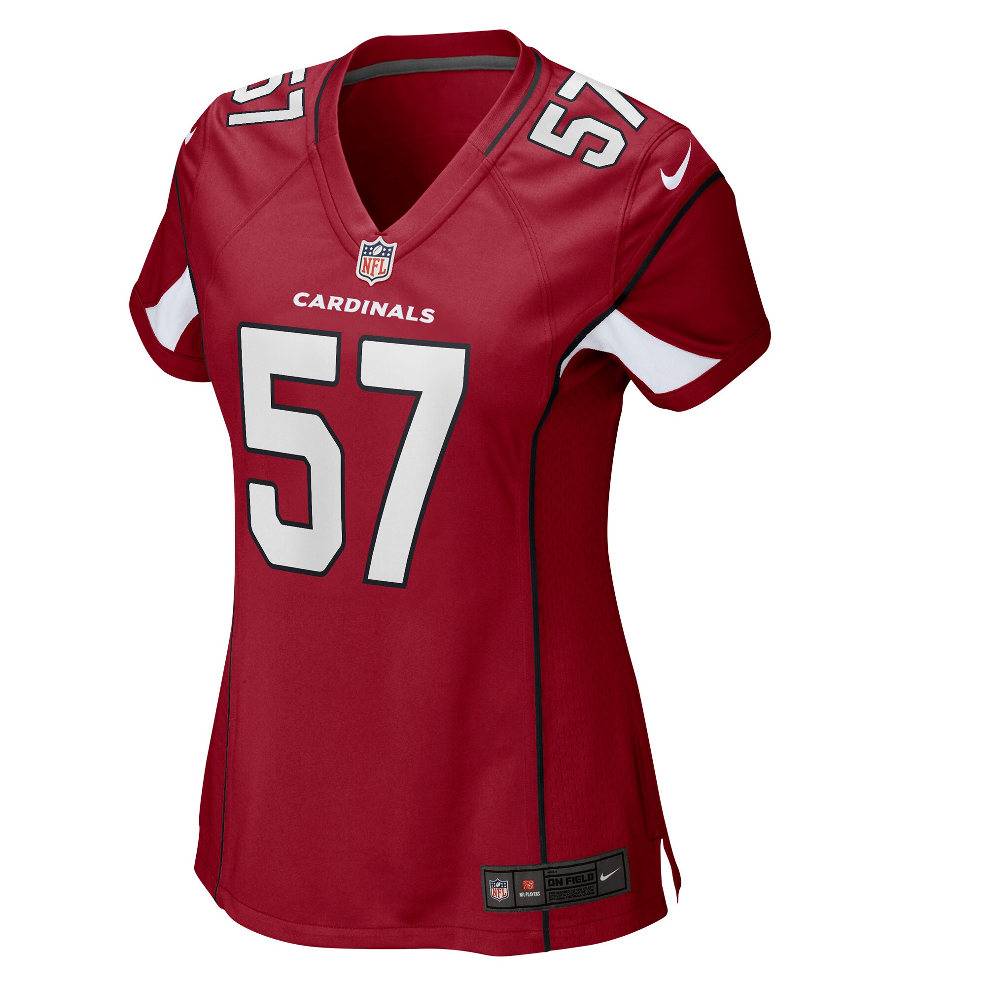 Kamu Grugier-Hill Arizona Cardinals  Women's Game Player Jersey - Cardinal