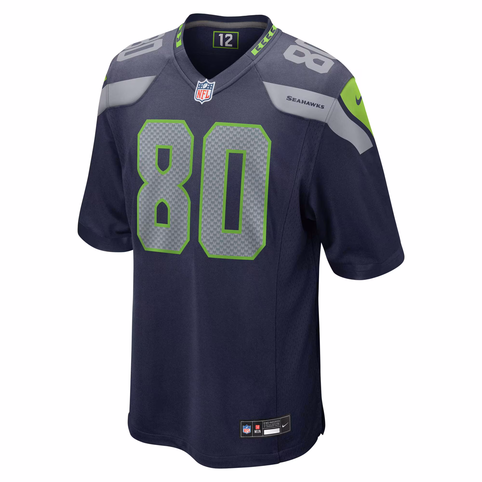 Steve Largent Seattle Seahawks Retired Player Game Jersey - College Navy