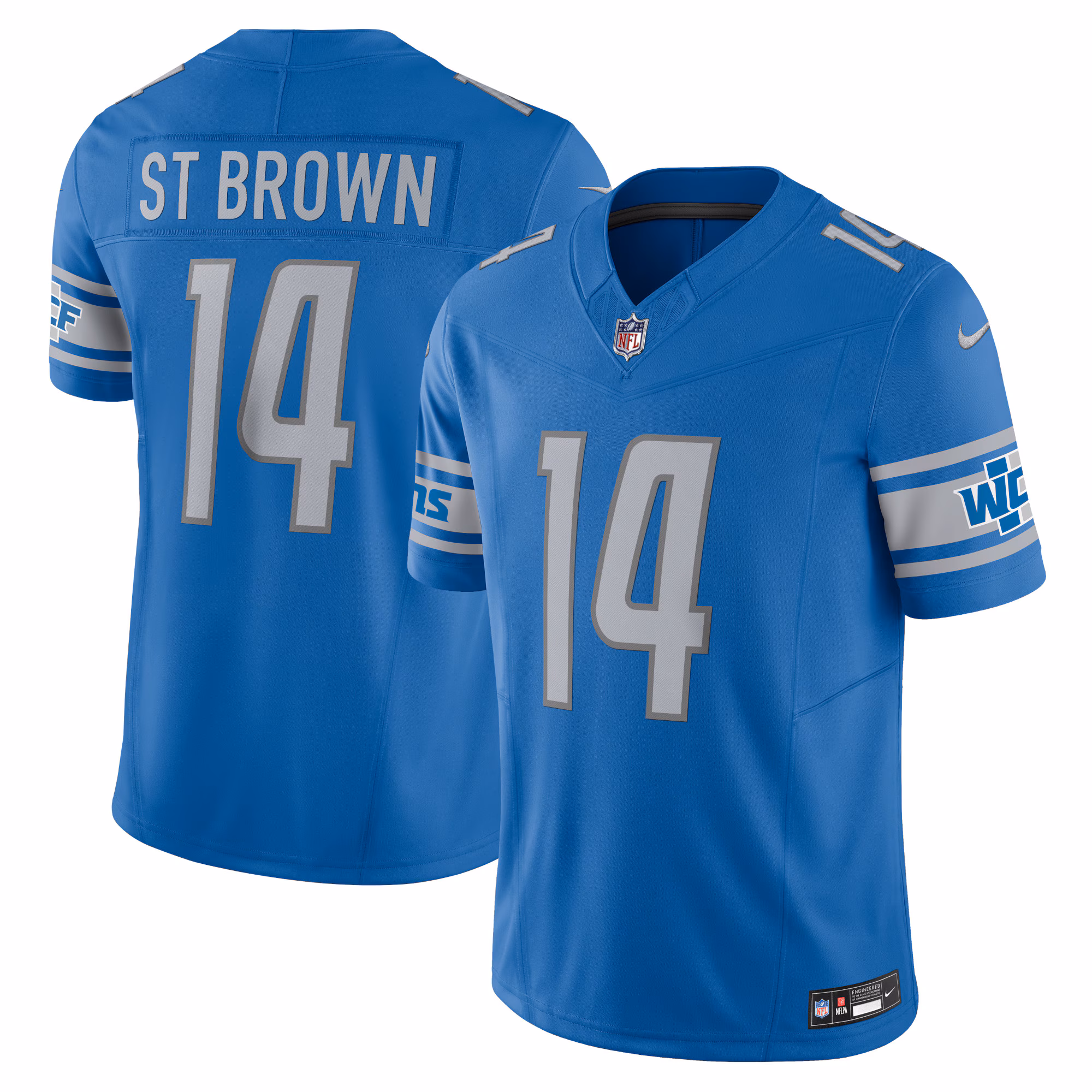 Amon-Ra St. Brown Detroit Lions Vapor F.U.S.E. Limited Jersey - Blue