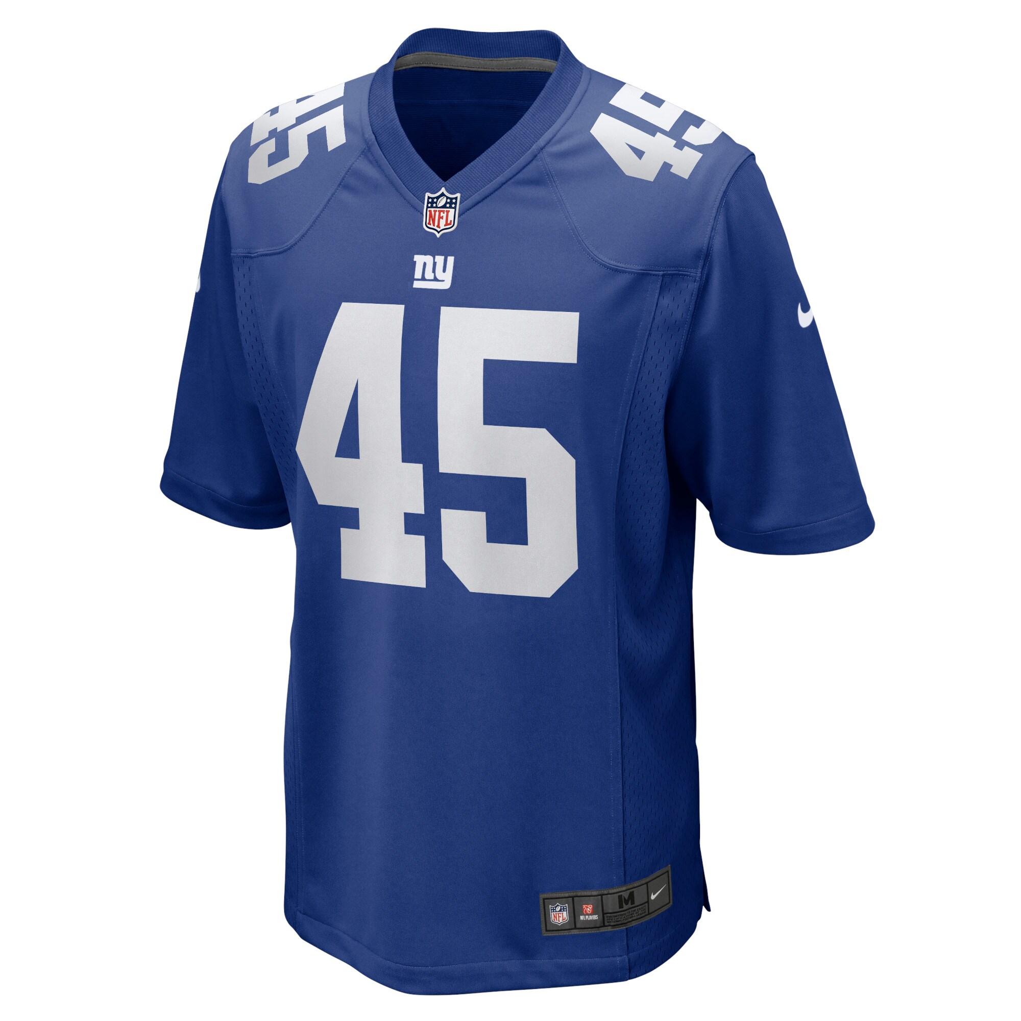 Dre Miller New York Giants  Home Game Player Jersey - Royal