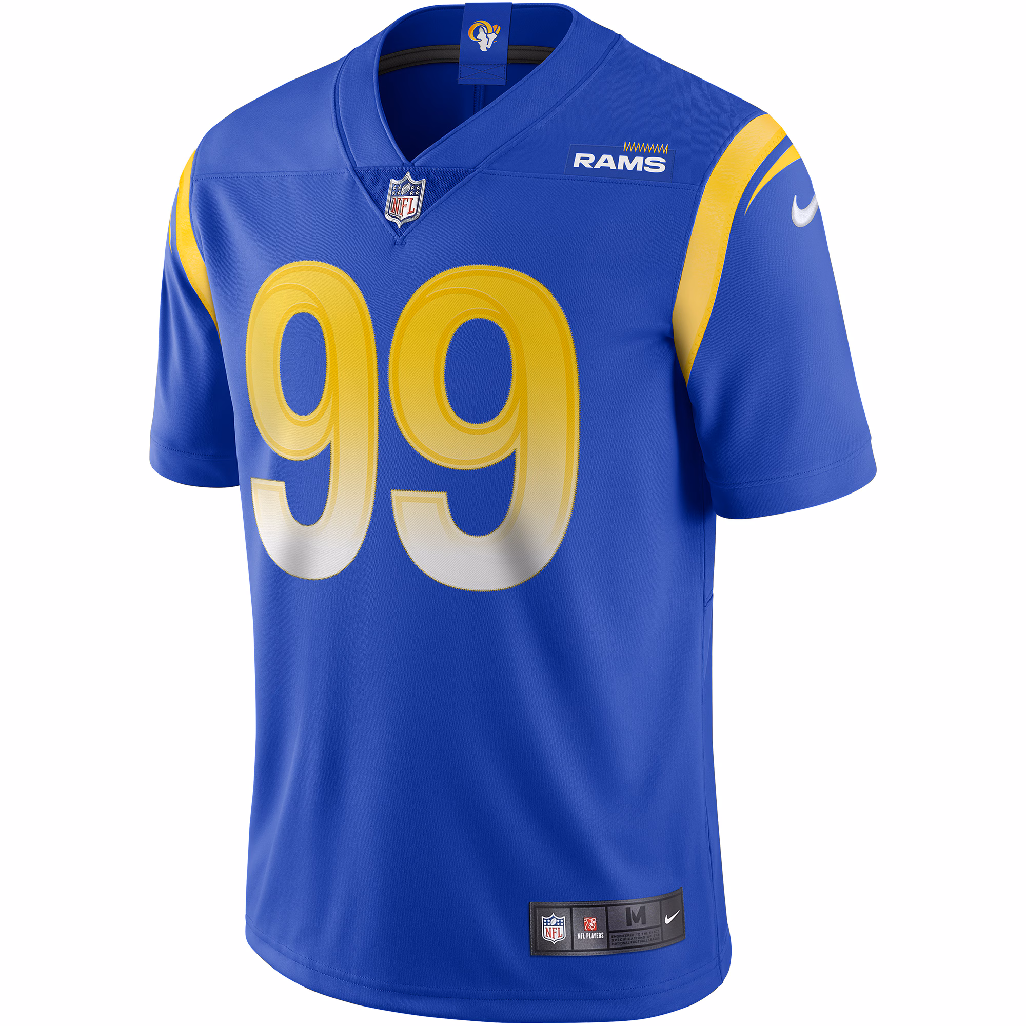 Aaron Donald Los Angeles Rams Alternate Vapor Limited Jersey - White
