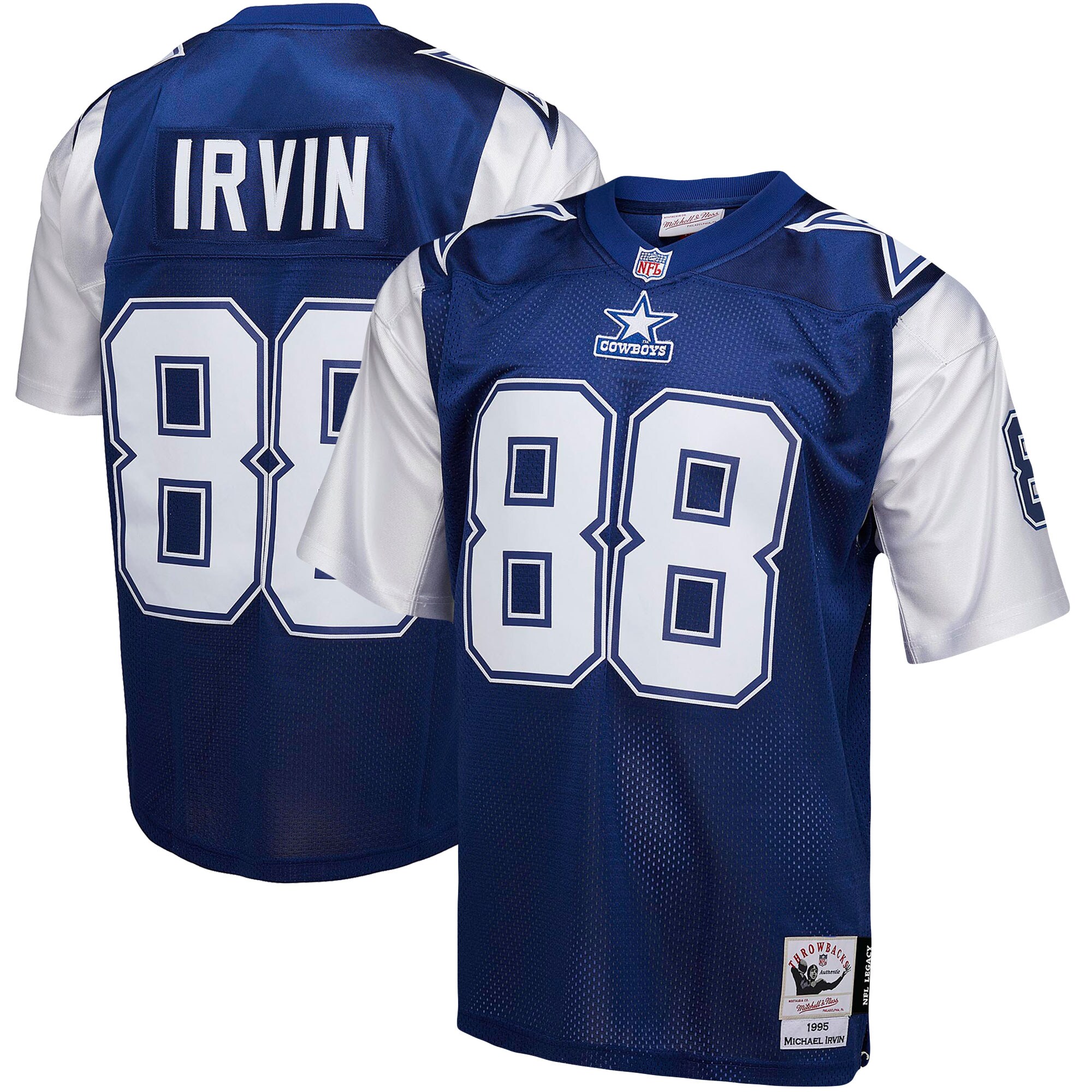Michael Irvin Dallas Cowboys  1995 Legacy Replica Jersey - Navy