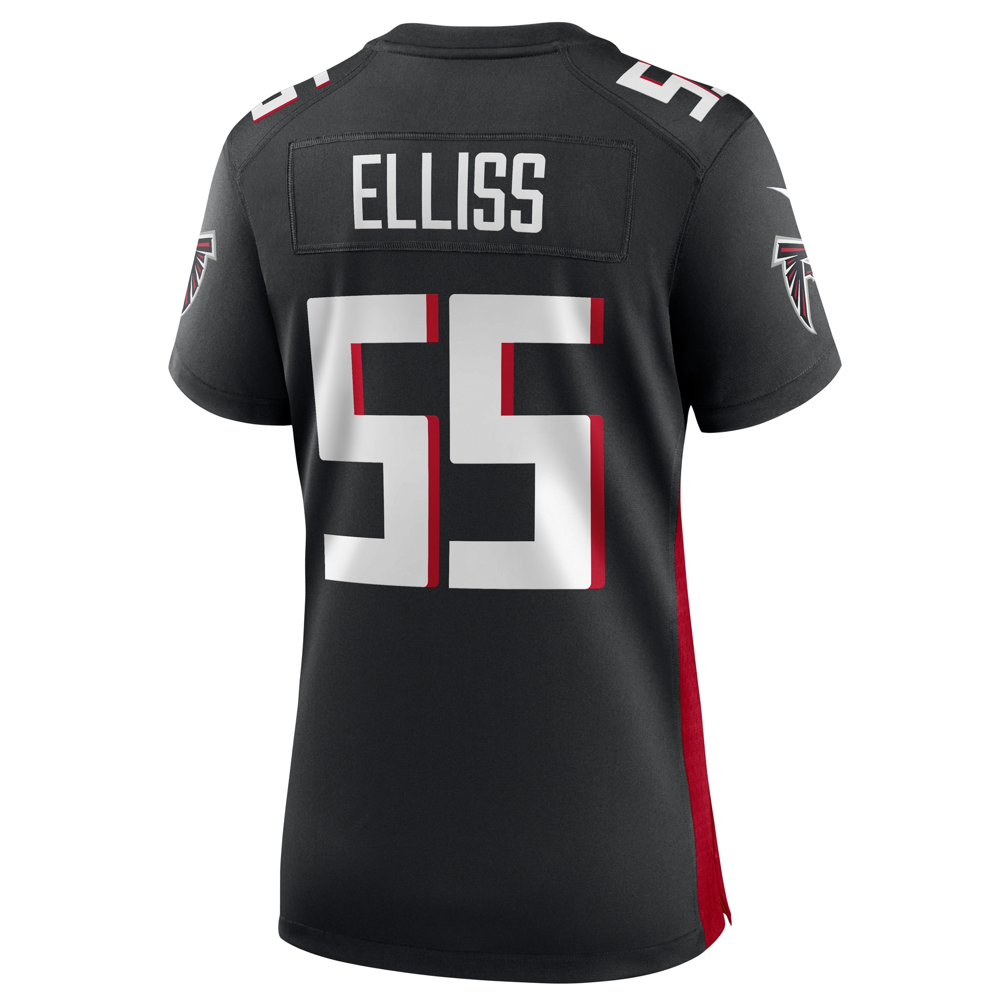 Kaden Elliss Atlanta Falcons Women's Game Player Jersey - Black