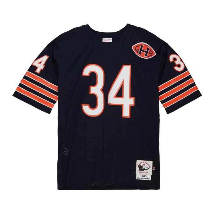 Authentic Walter Payton Chicago Bears Dark 1983 Jersey
