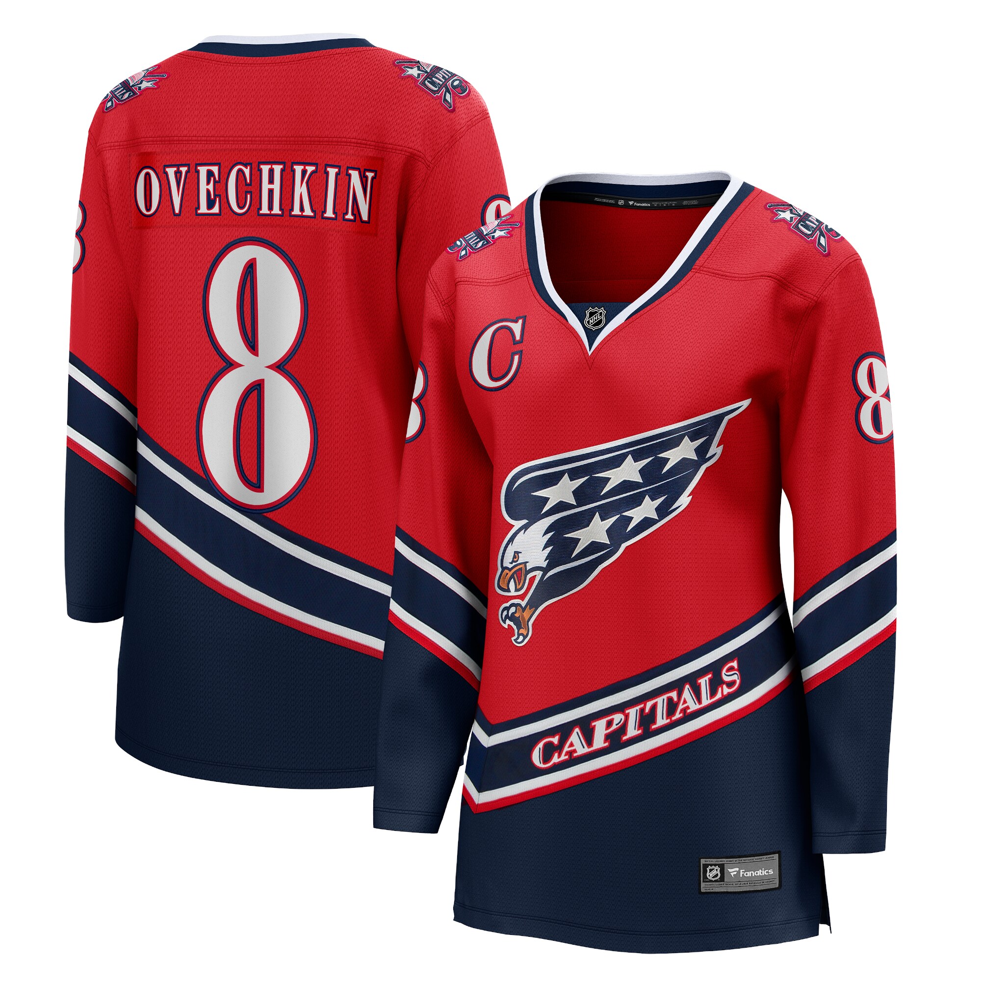 Alexander Ovechkin Washington Capitals Women's 2020/21 Special Edition Breakaway Player Jersey - Red