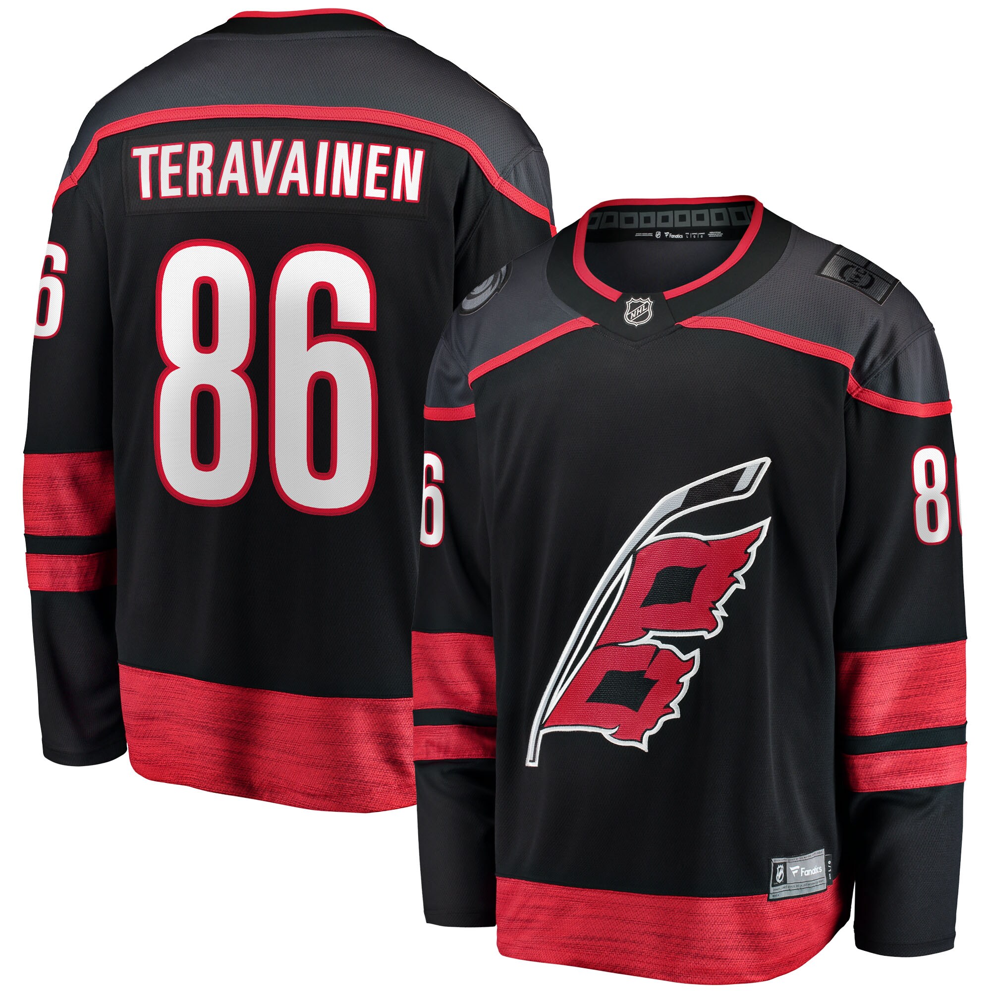Teuvo Teravainen Carolina Hurricanes Home Breakaway Player Jersey - Black