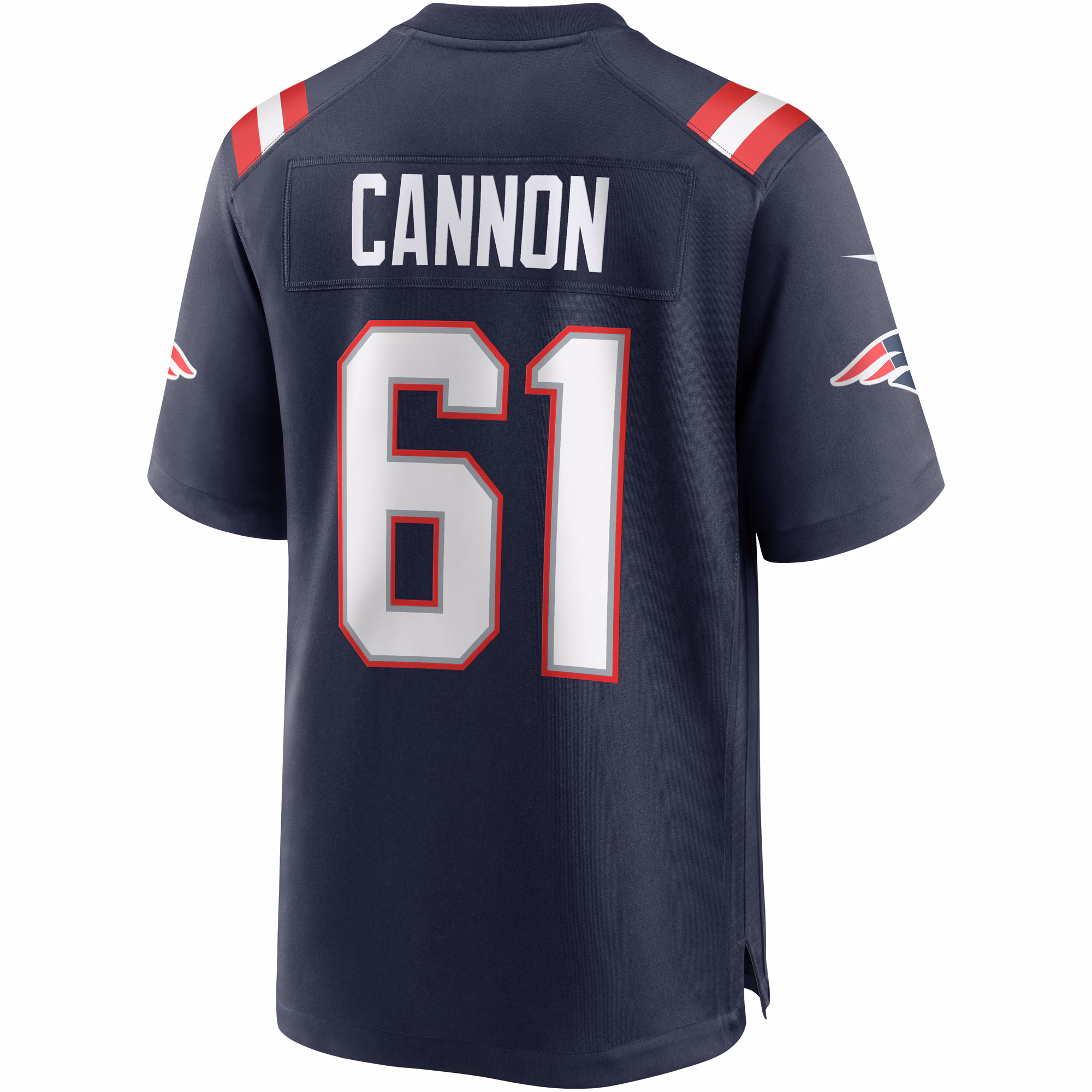 Marcus Cannon New England Patriots Game Jersey - Navy