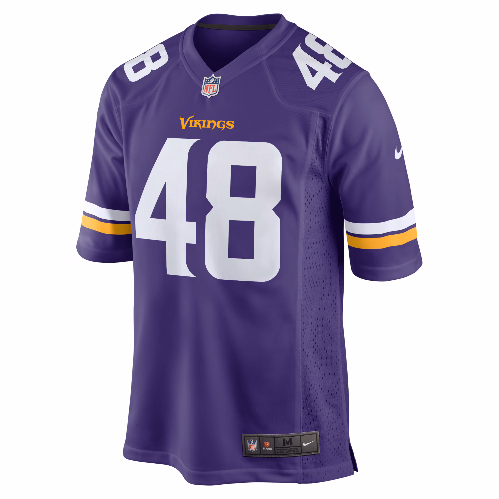 Chris Garrett Minnesota Vikings Home Game Player Jersey - Purple
