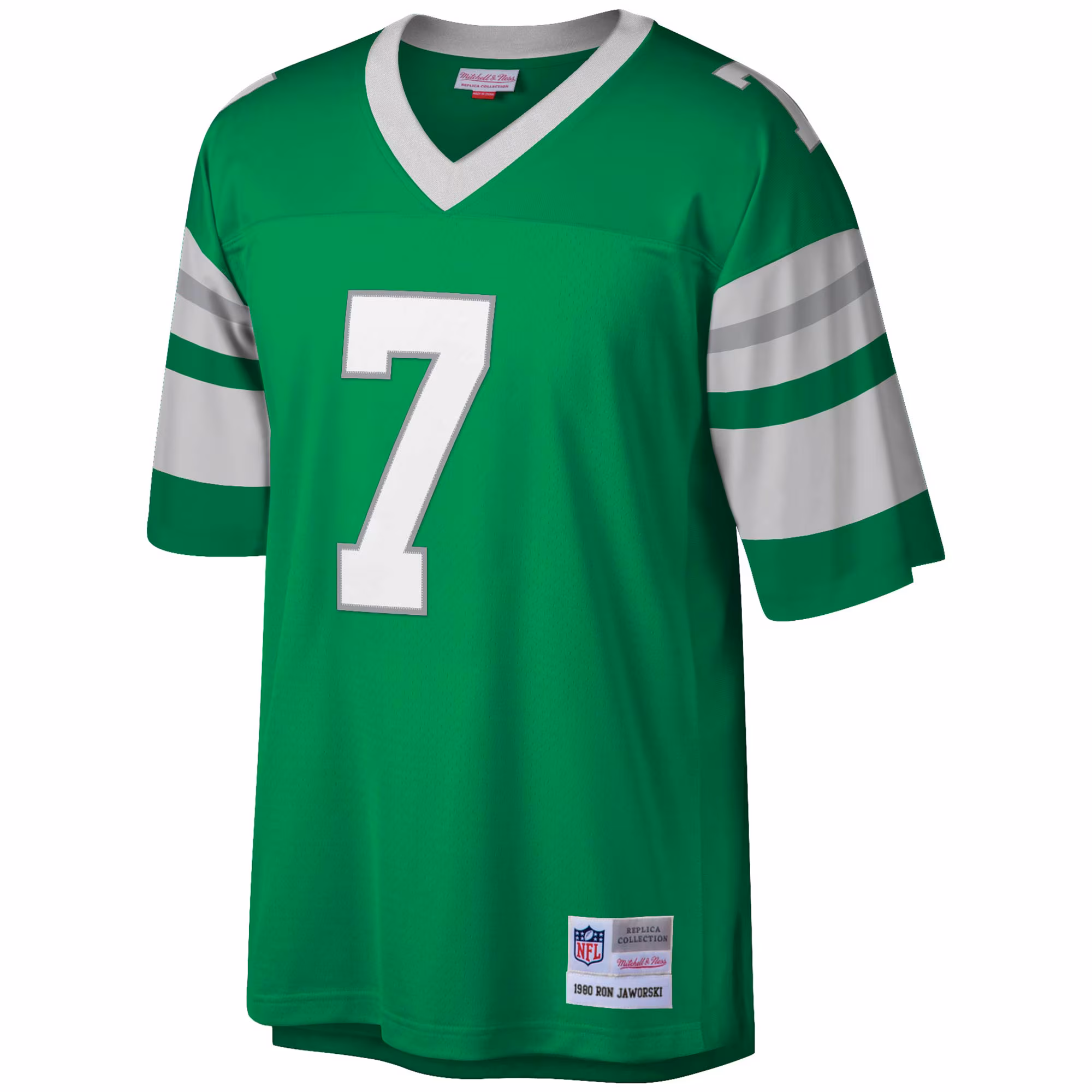 Ron Jaworski Philadelphia Eagles #7 Legacy Replica Jersey - Kelly Green