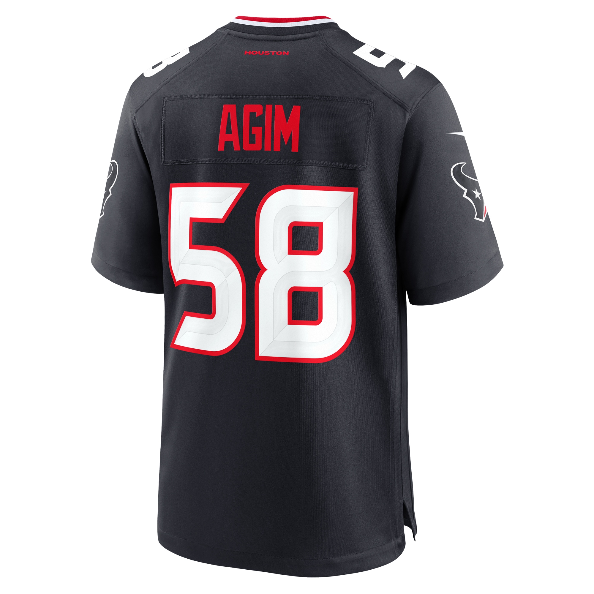 McTelvin Agim Houston Texans Team Game Jersey -  Navy