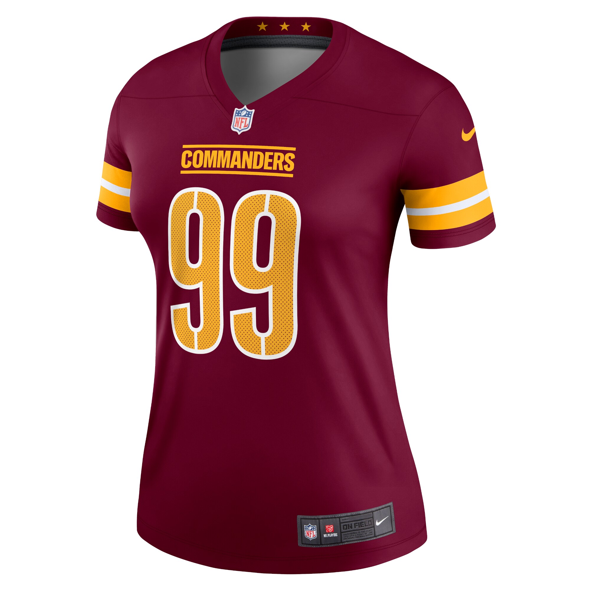 Chase Young Washington Commanders  Women's Legend Jersey - Burgundy