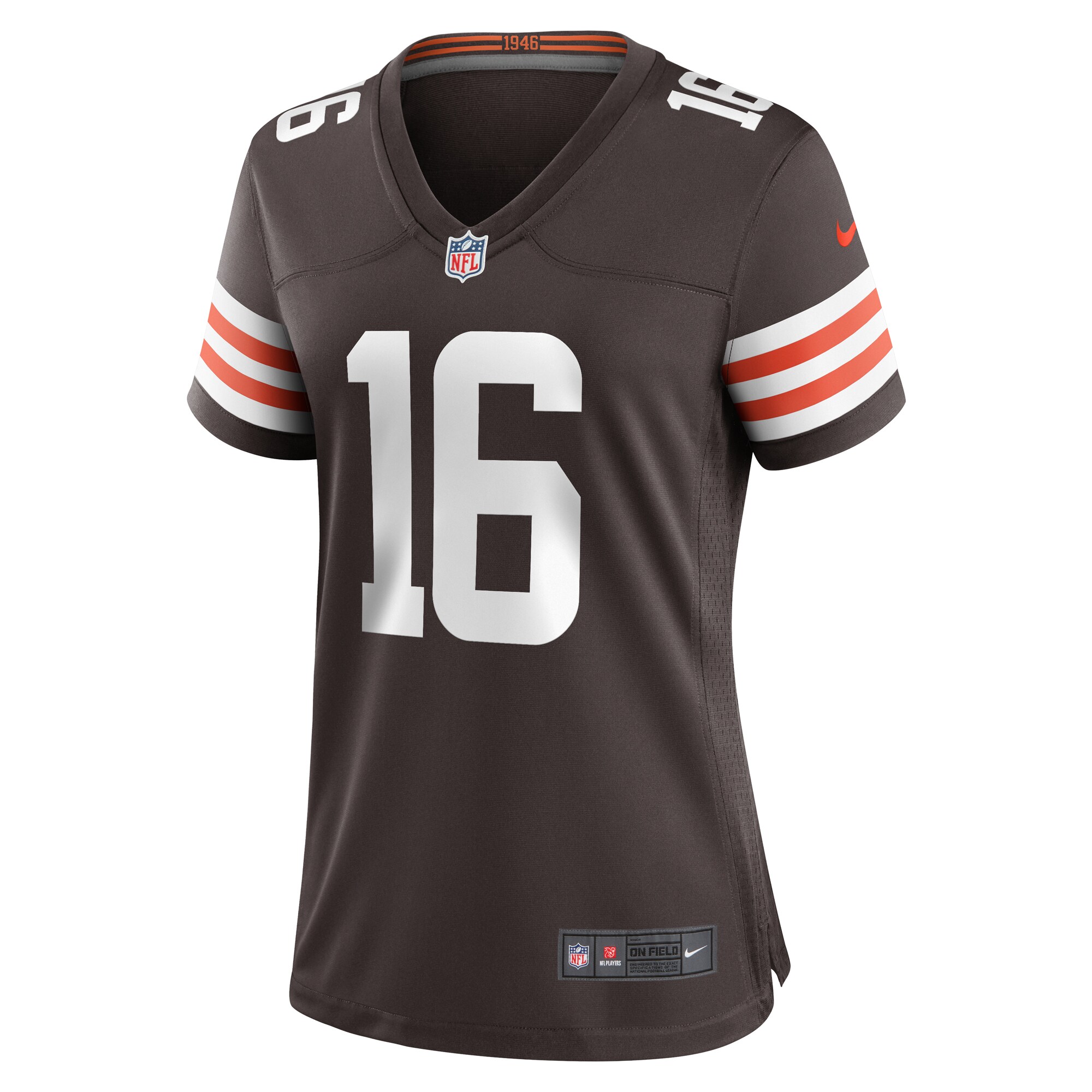 Jaelon Darden Cleveland Browns Women's Team Game Jersey -  Brown