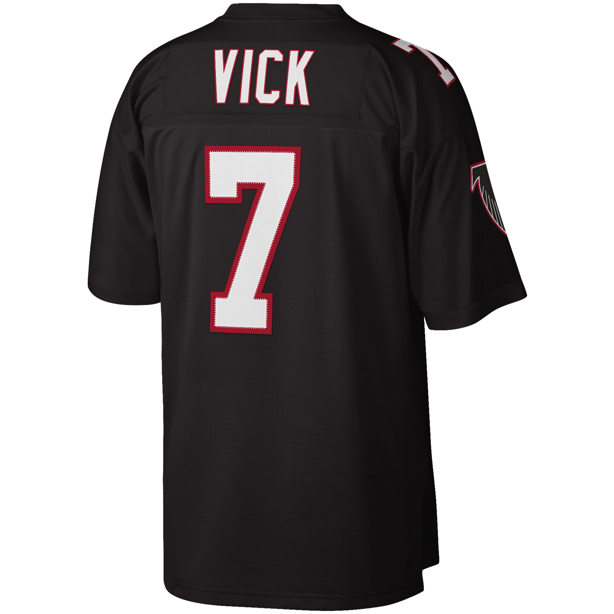 Michael Vick Atlanta Falcons  Big & Tall 2002 Retired Player Replica Jersey - Black