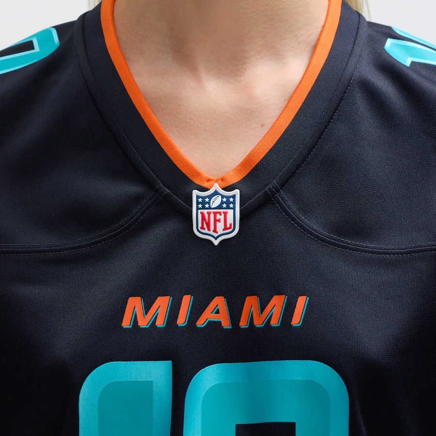 Tyreek Hill #10 Miami Dolphins Women's 2025 Rivalries Collection Game Jersey - Pitch Blue