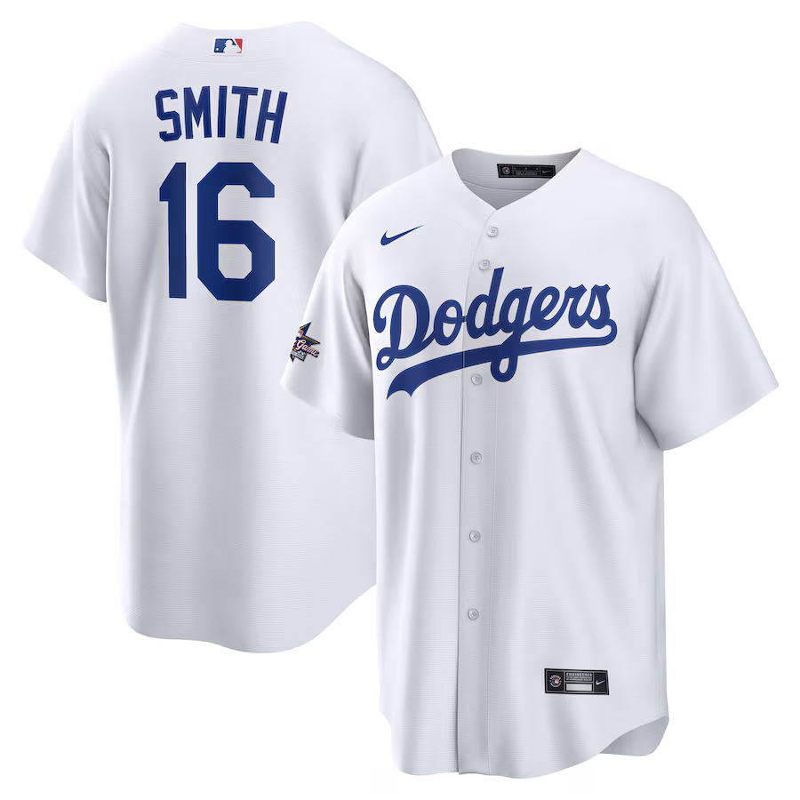 Will Smith Los Angeles Dodgers 2025 MLB All-Star Game Home Replica Player Jersey - White