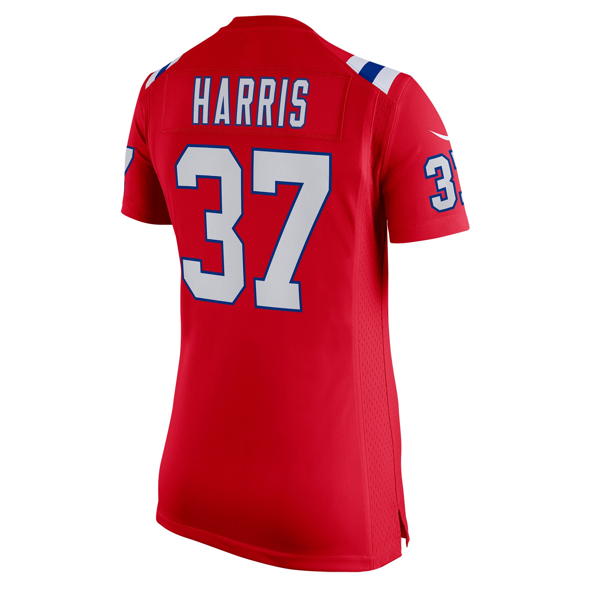Damien Harris New England Patriots  Women's Game Jersey - Red