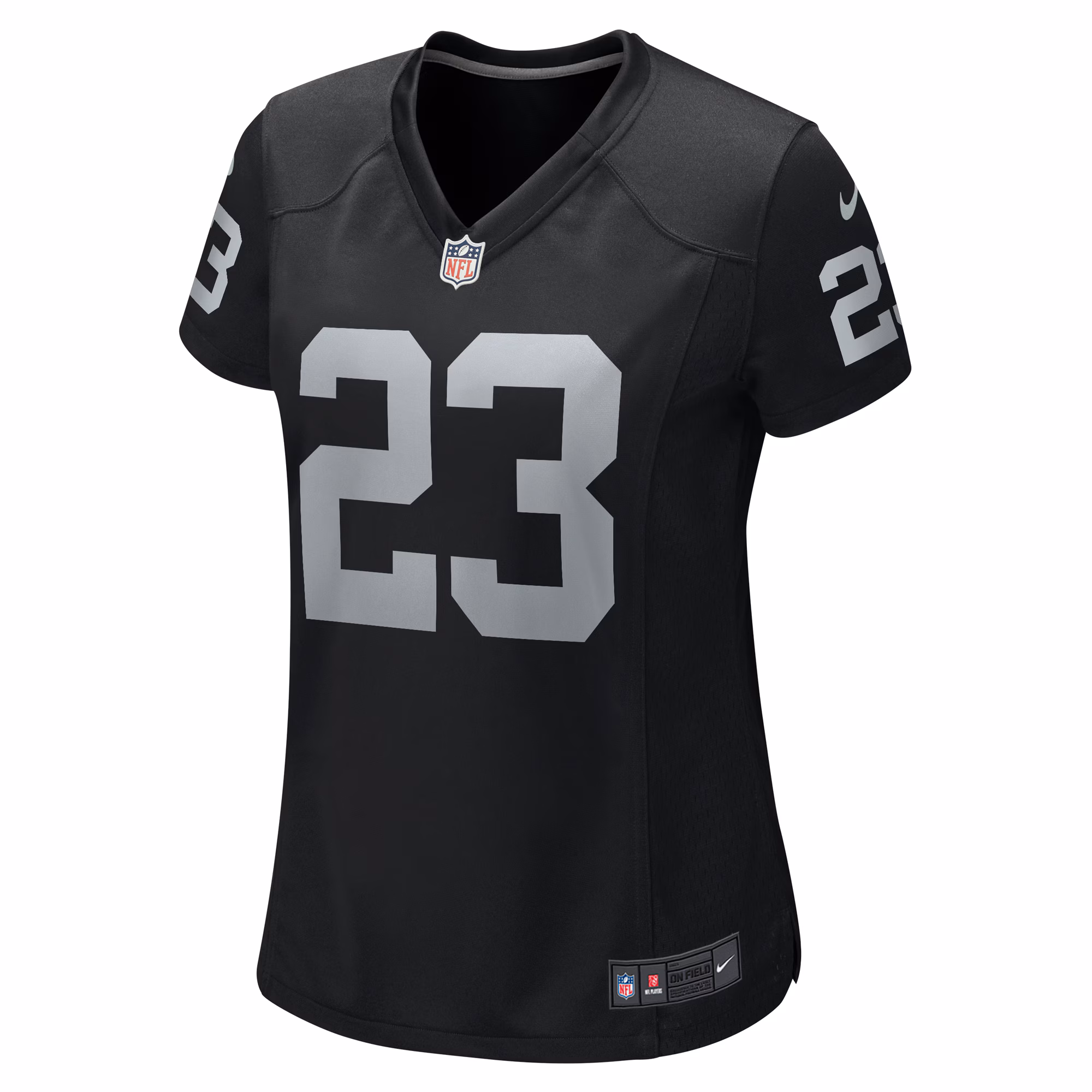 David Long Jr. Las Vegas Raiders Women's Team Game Jersey -  Black