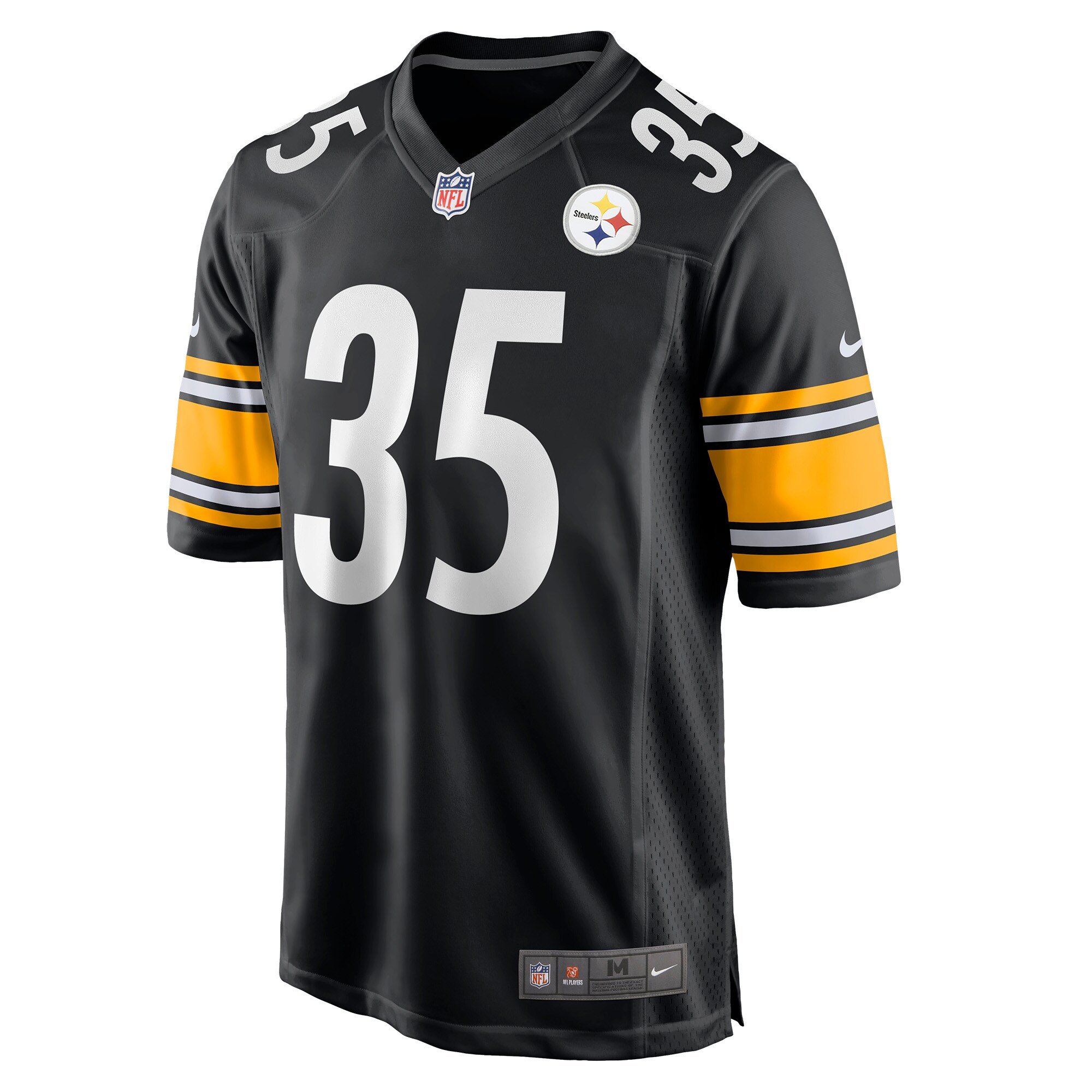 Arthur Maulet Pittsburgh Steelers  Game Jersey - Black
