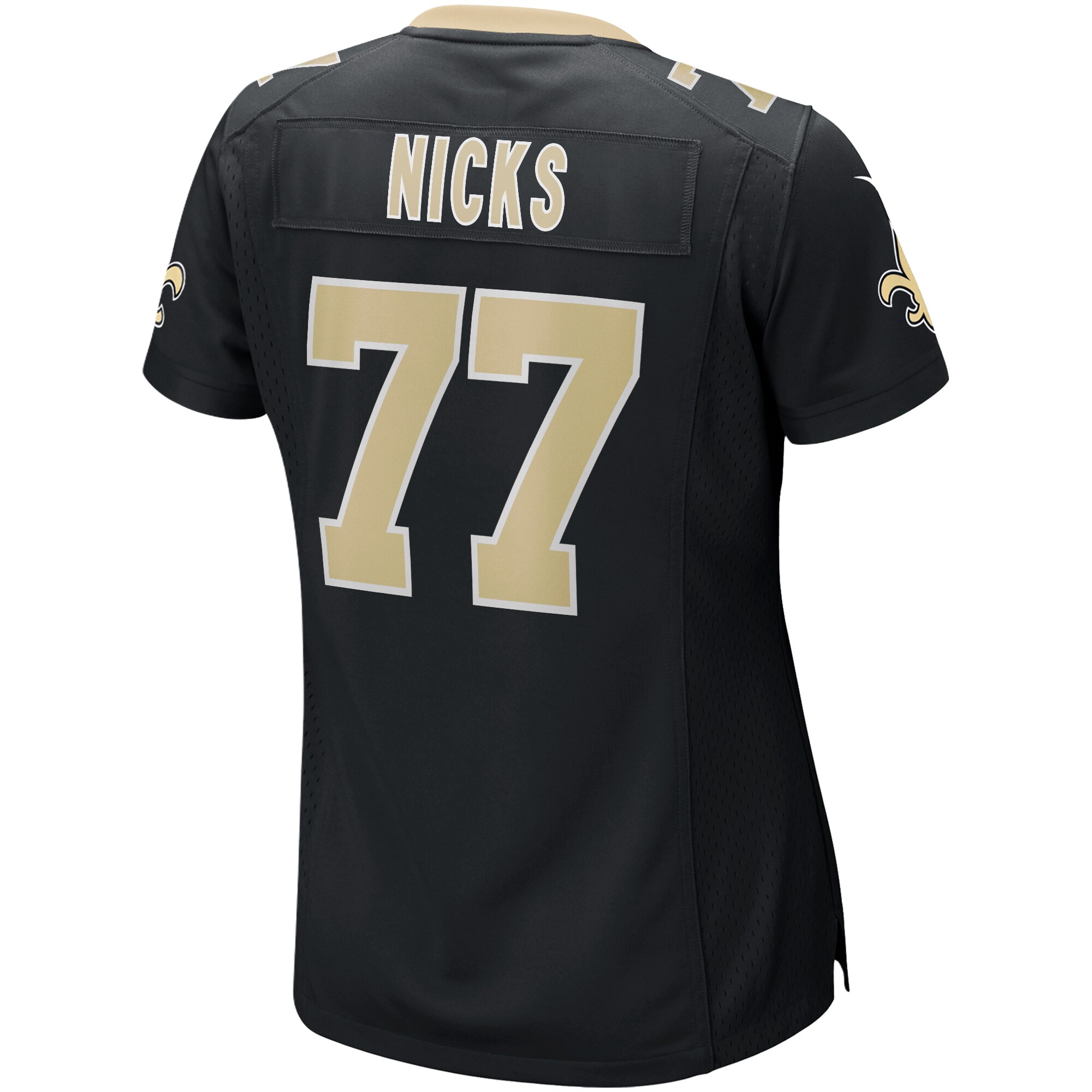 Carl Nicks New Orleans Saints Women's Game Retired Player Jersey - Black
