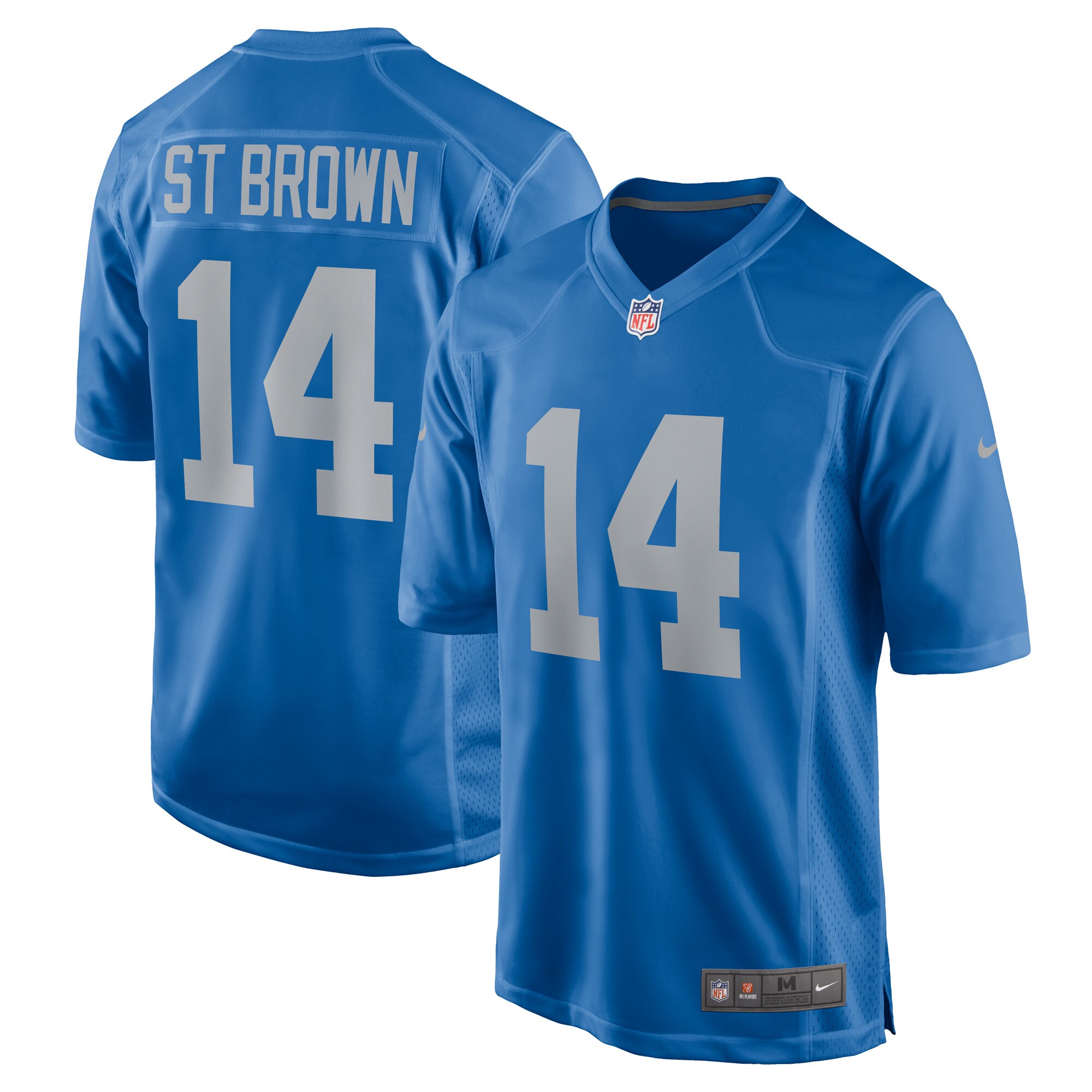 Amon-Ra St. Brown Detroit Lions  Player Game Jersey - Blue