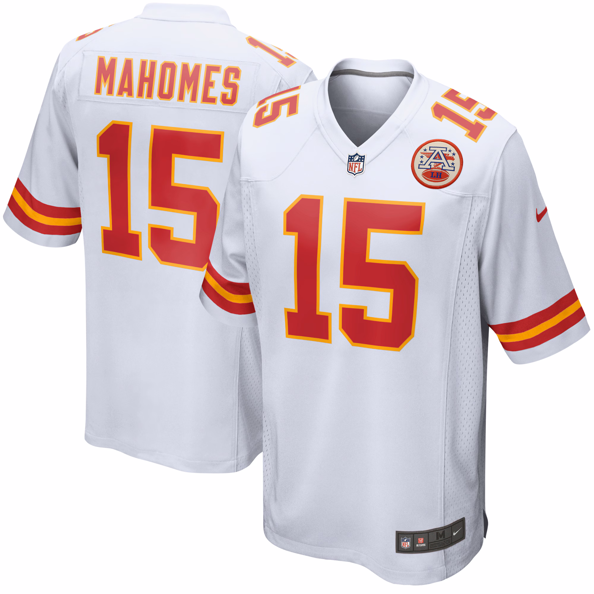 Patrick Mahomes Kansas City Chiefs Youth Game Jersey - White