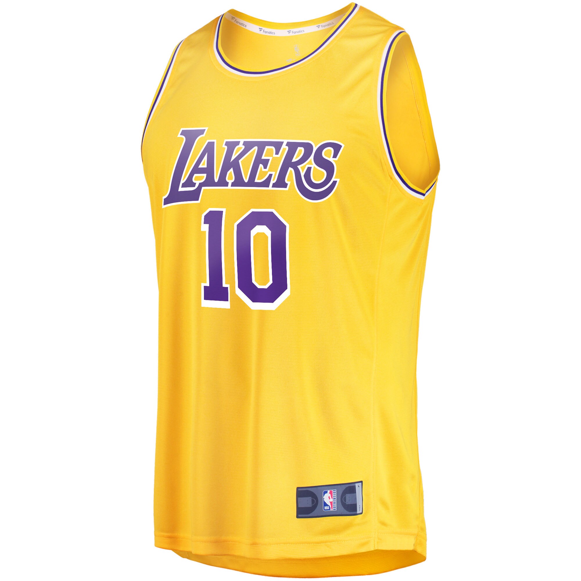 Max Christie Los Angeles Lakers  Fast Break Replica Jersey - Icon Edition - Gold