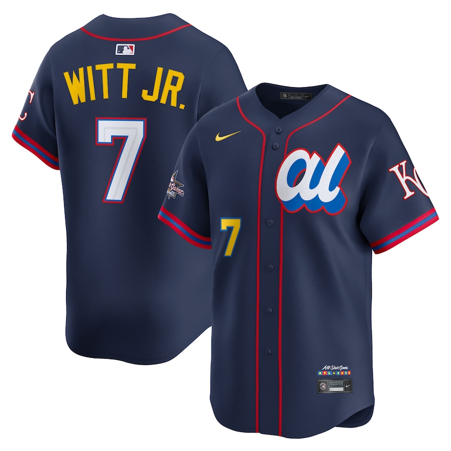 Bobby Witt Jr. American League 2025 All-Star Edition Limited Player Jersey - Navy