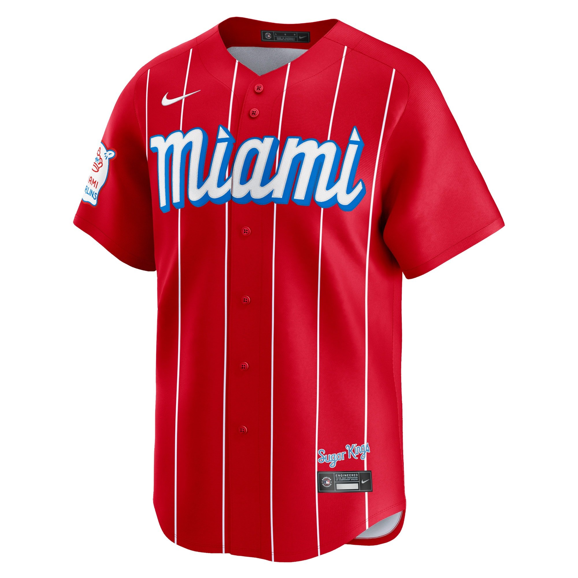 Men's Miami Marlins Jazz Chisholm Jr.  Red City Connect Limited Player Jersey