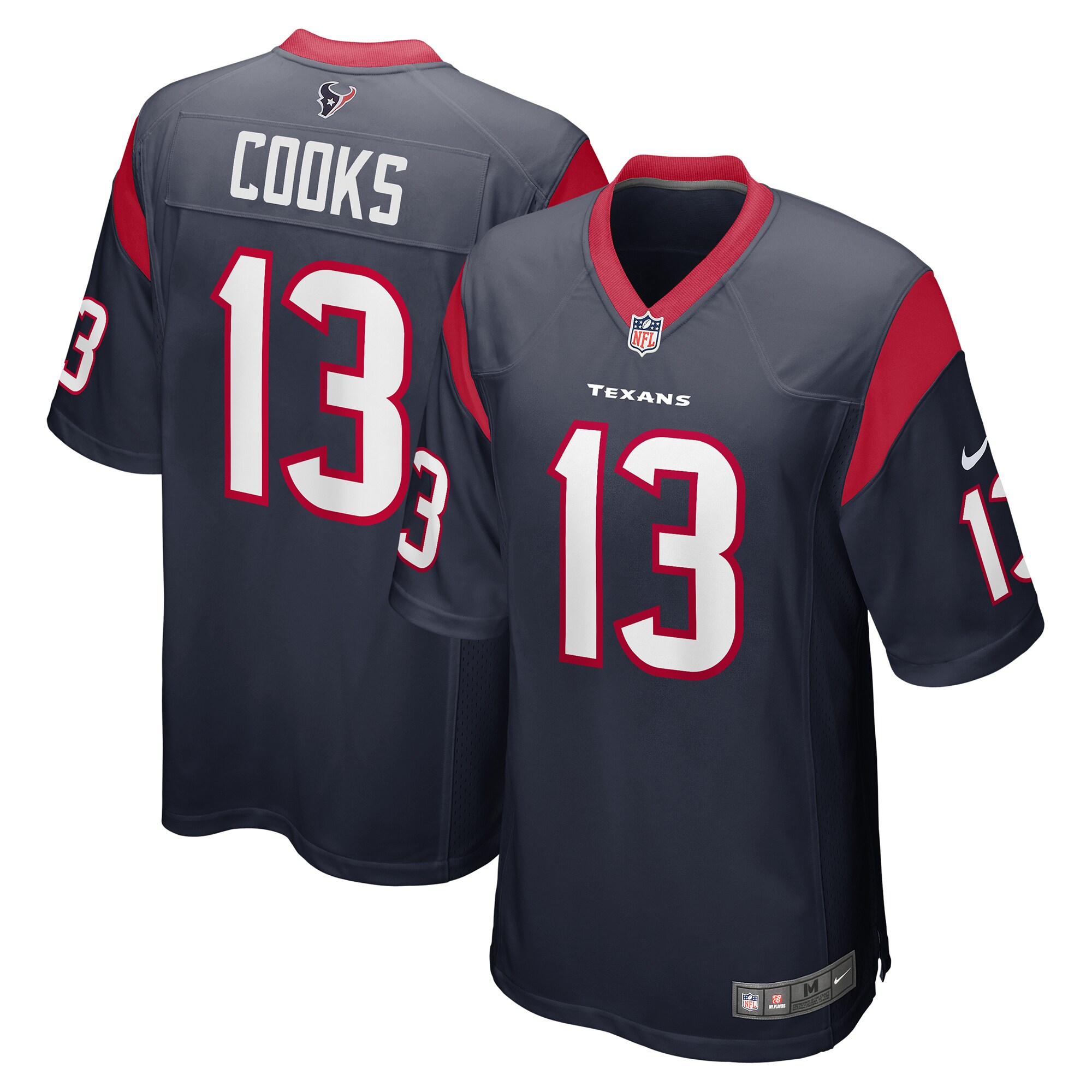 Brandin Cooks Houston Texans  Game Jersey - Navy