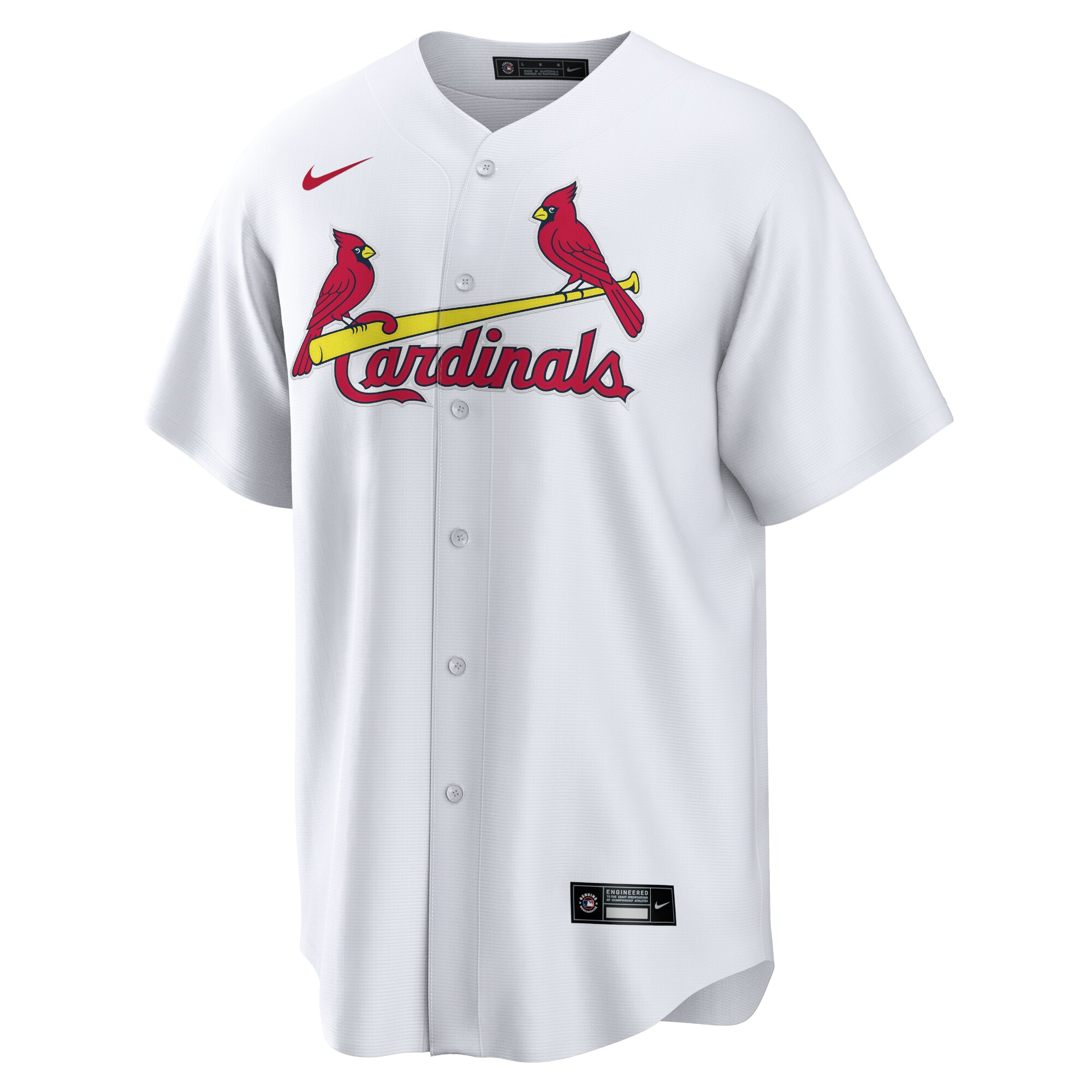 Yadier Molina St.Louis Cardinals  Home Replica Player Name Jersey - White