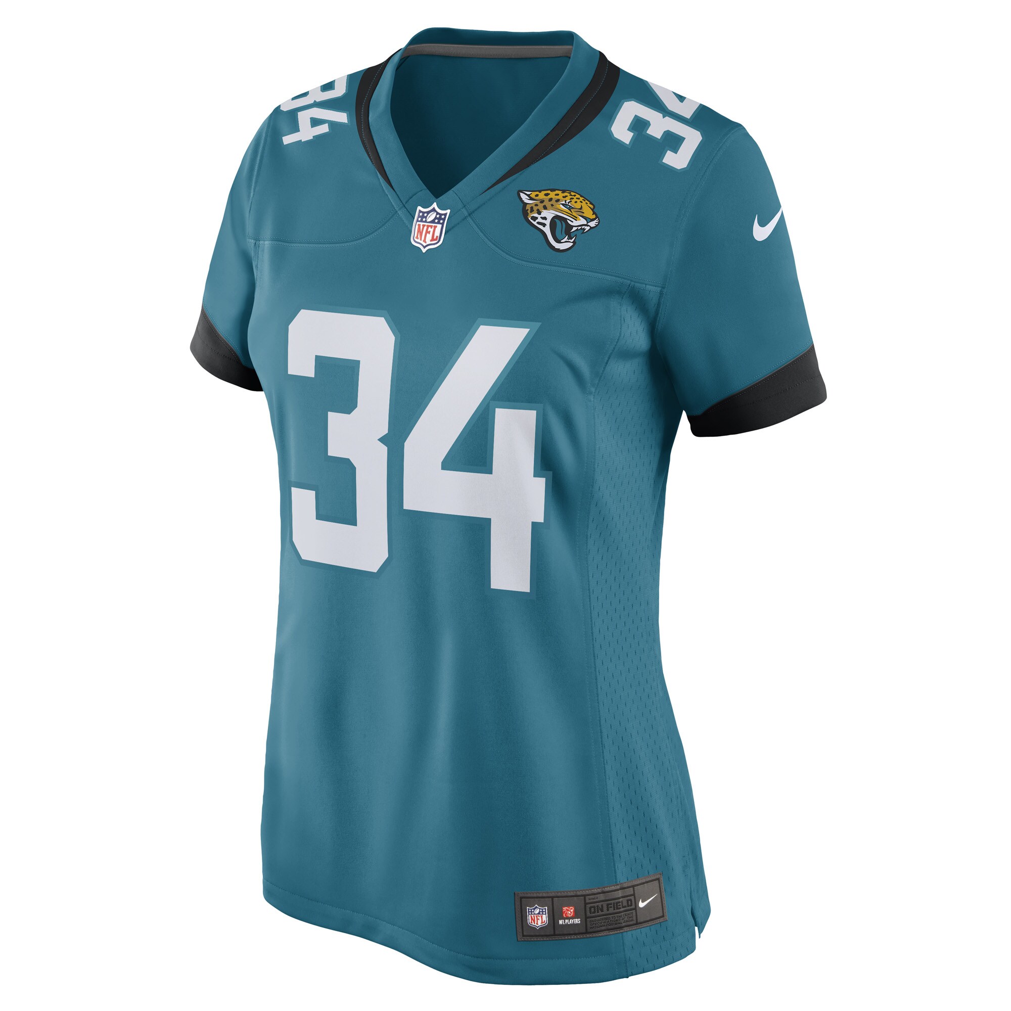 Gregory Junior Jacksonville Jaguars Women's Game Player Jersey - Teal