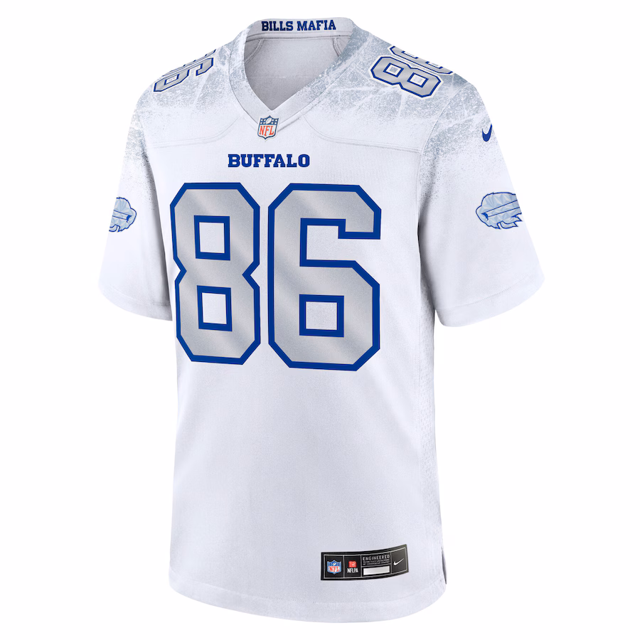 Dalton Kincaid #86 Buffalo Bills 2025 Rivalries Collection Game Jersey - White