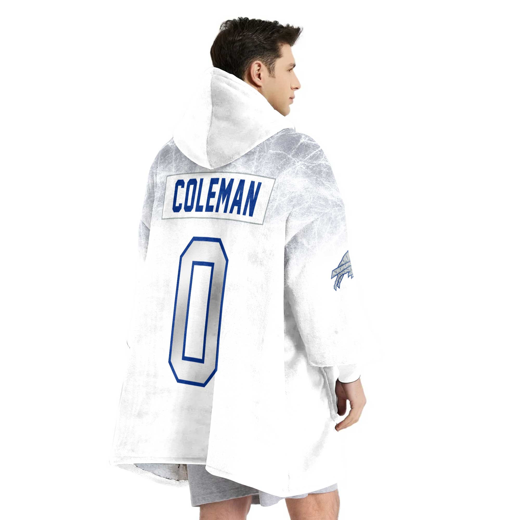 K.C 0 Buffalo Football Unisex Blanket Hoodie