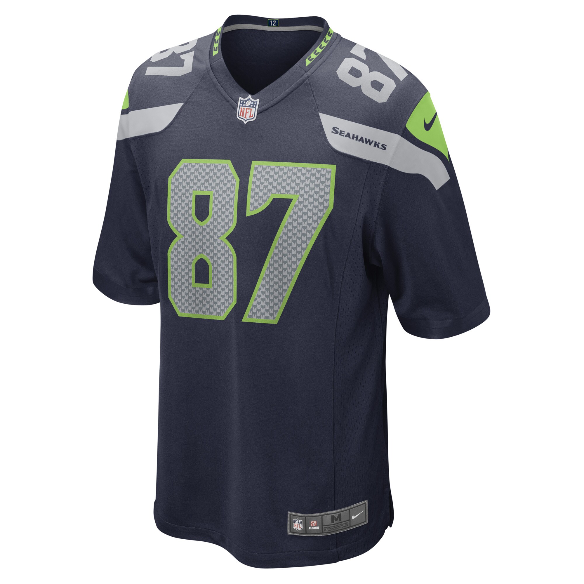 Noah Fant Seattle Seahawks  Game Player Jersey - College Navy