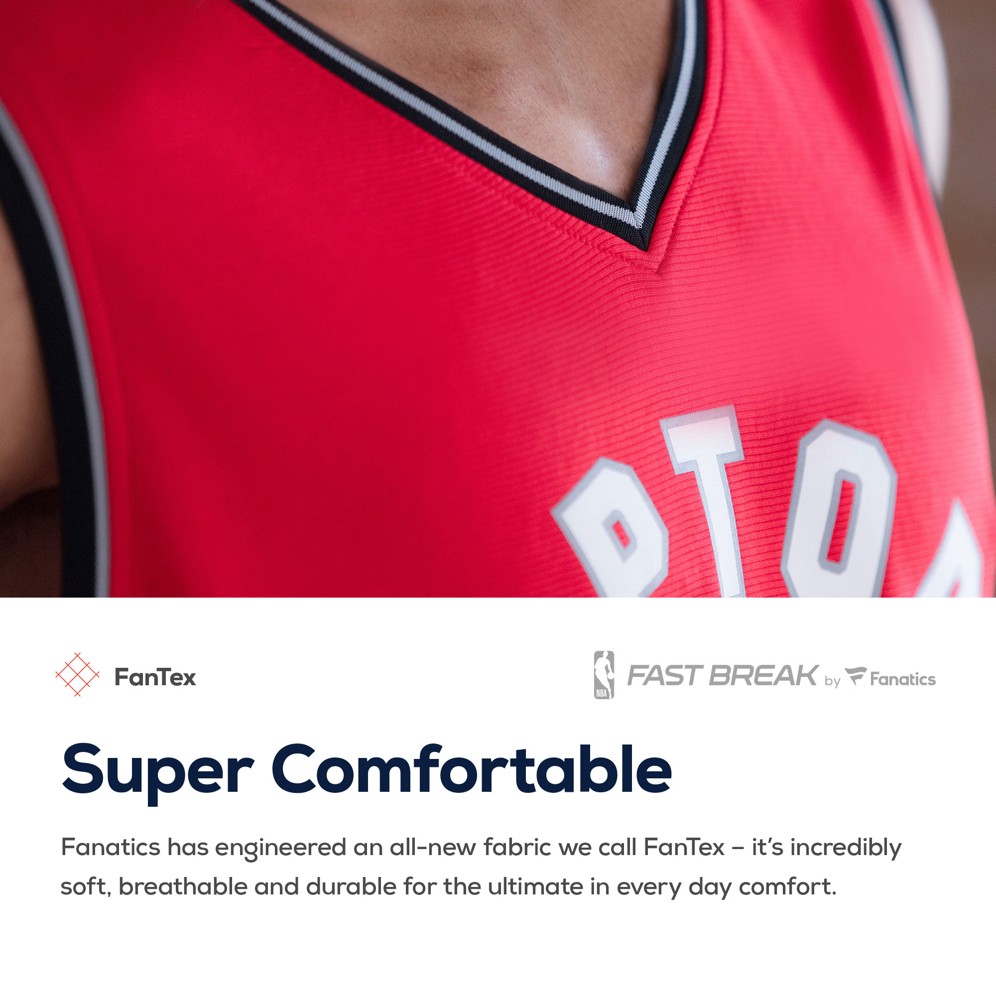 Pascal Siakam Toronto Raptors  Fast Break Player Jersey Red - Icon Edition