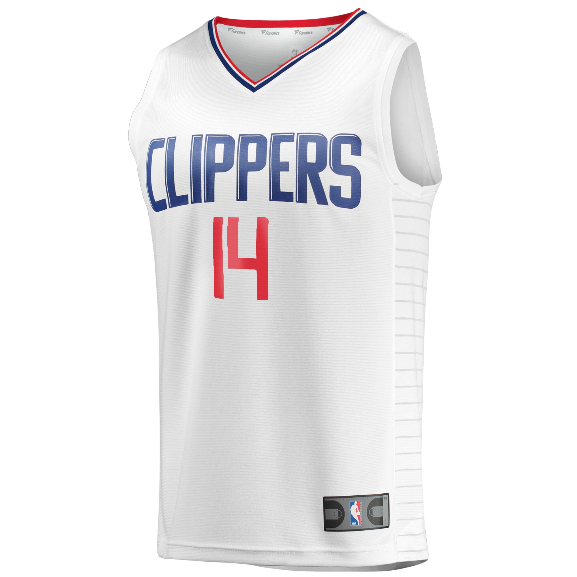 Terance Mann LA Clippers  Fast Break Player Jersey - Association Edition - White