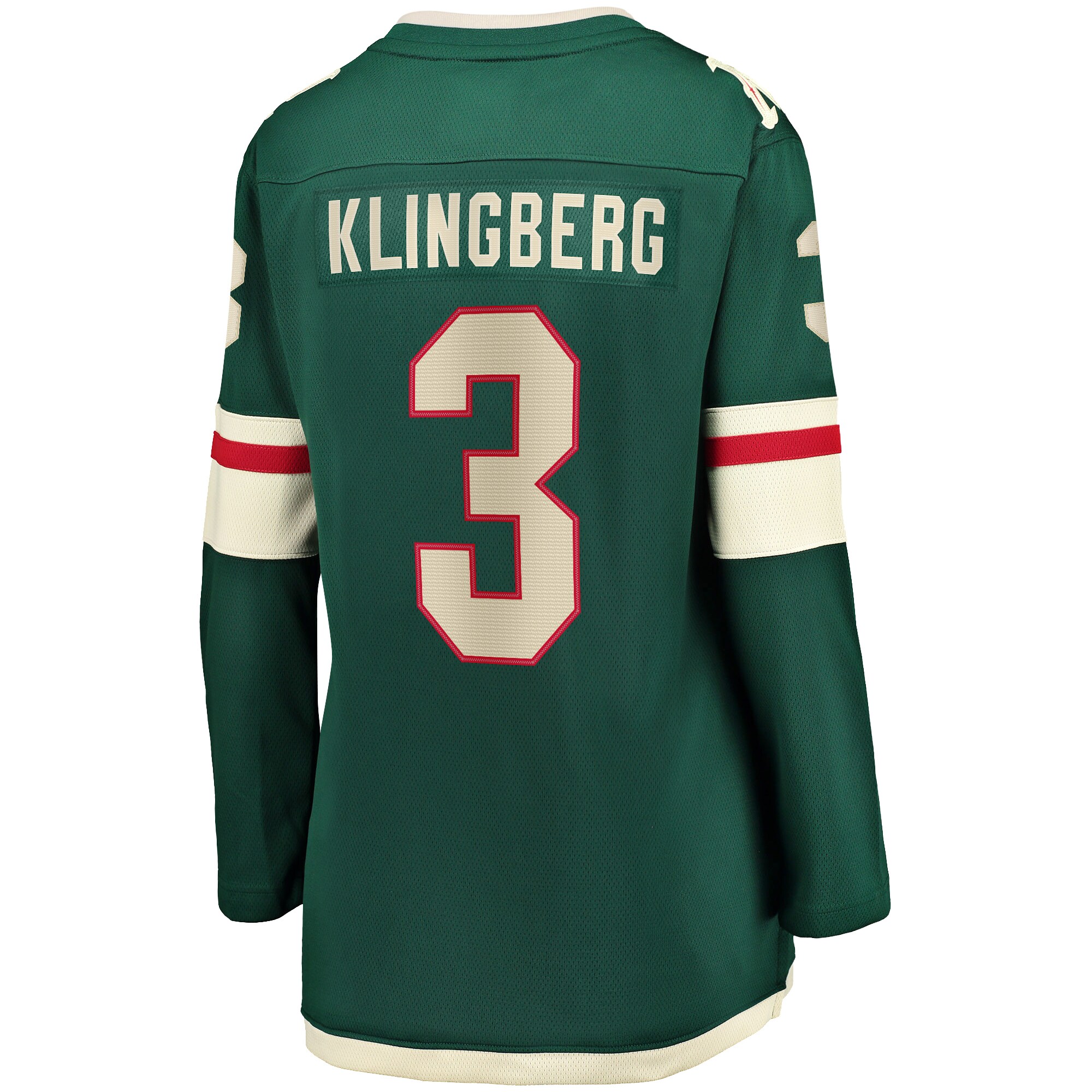 John Klingberg Minnesota Wild Women's Home Breakaway Jersey - Green