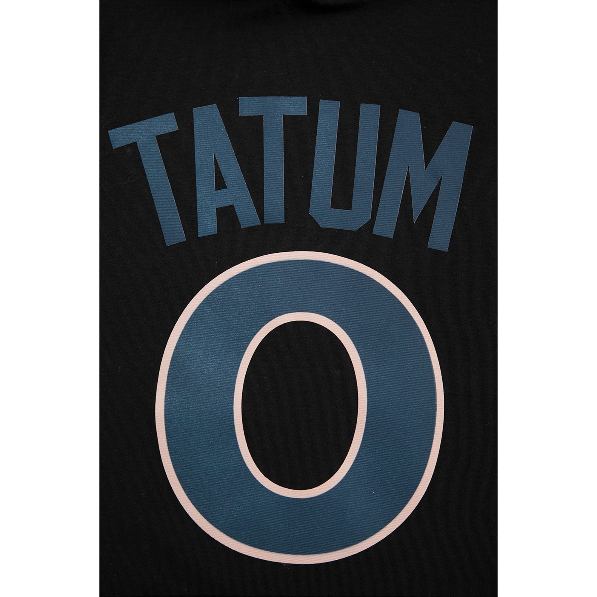 Men's Boston Celtics Jayson Tatum Pro Standard Black 2023/24 City Edition Name & Number Short Sleeve Pullover Hoodie