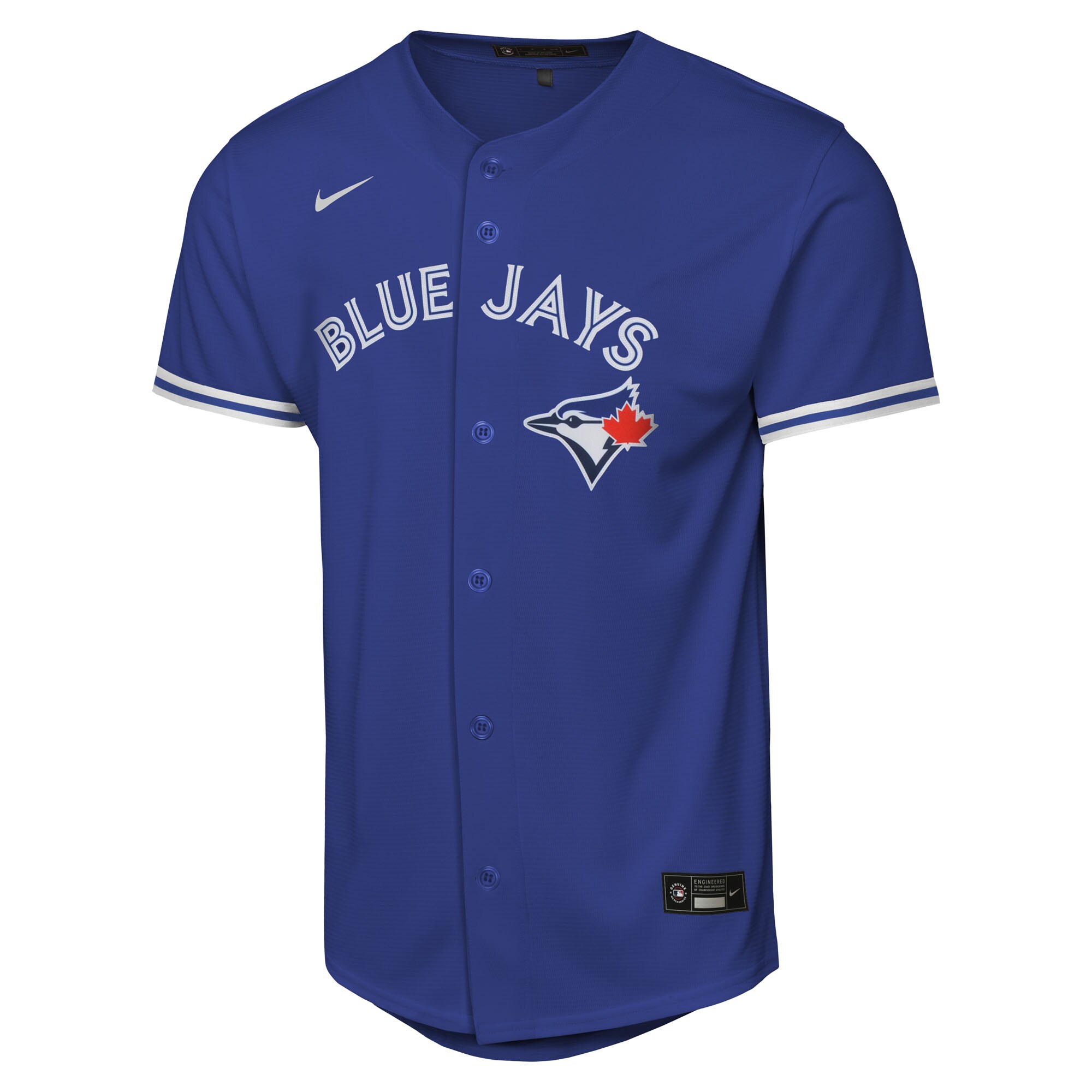 Vladimir Guerrero Jr. #27 Toronto Blue Jays Youth Alternate 2 Replica Jersey - Navy