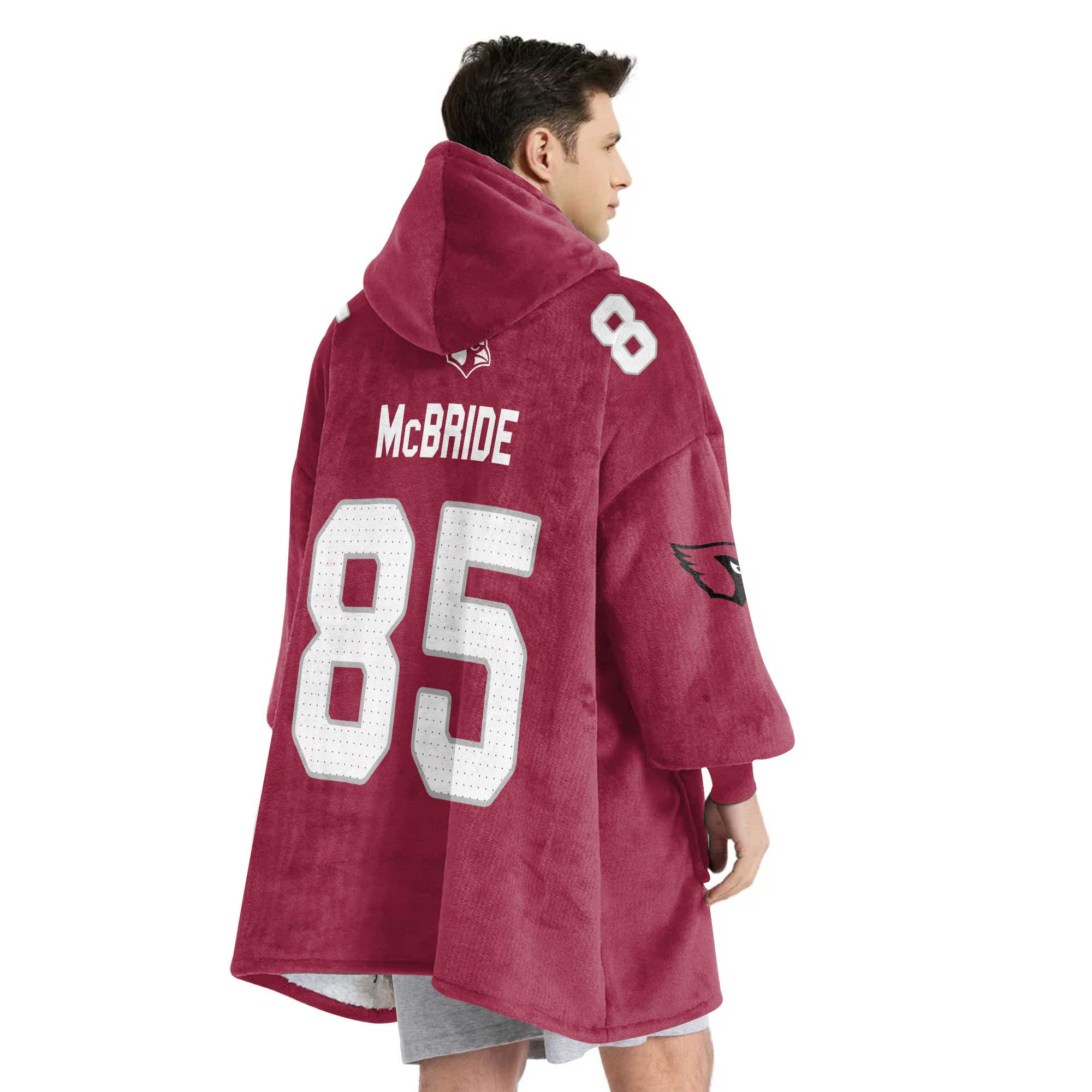 Adult 85 Arizona Football Unisex Blanket Hoodie