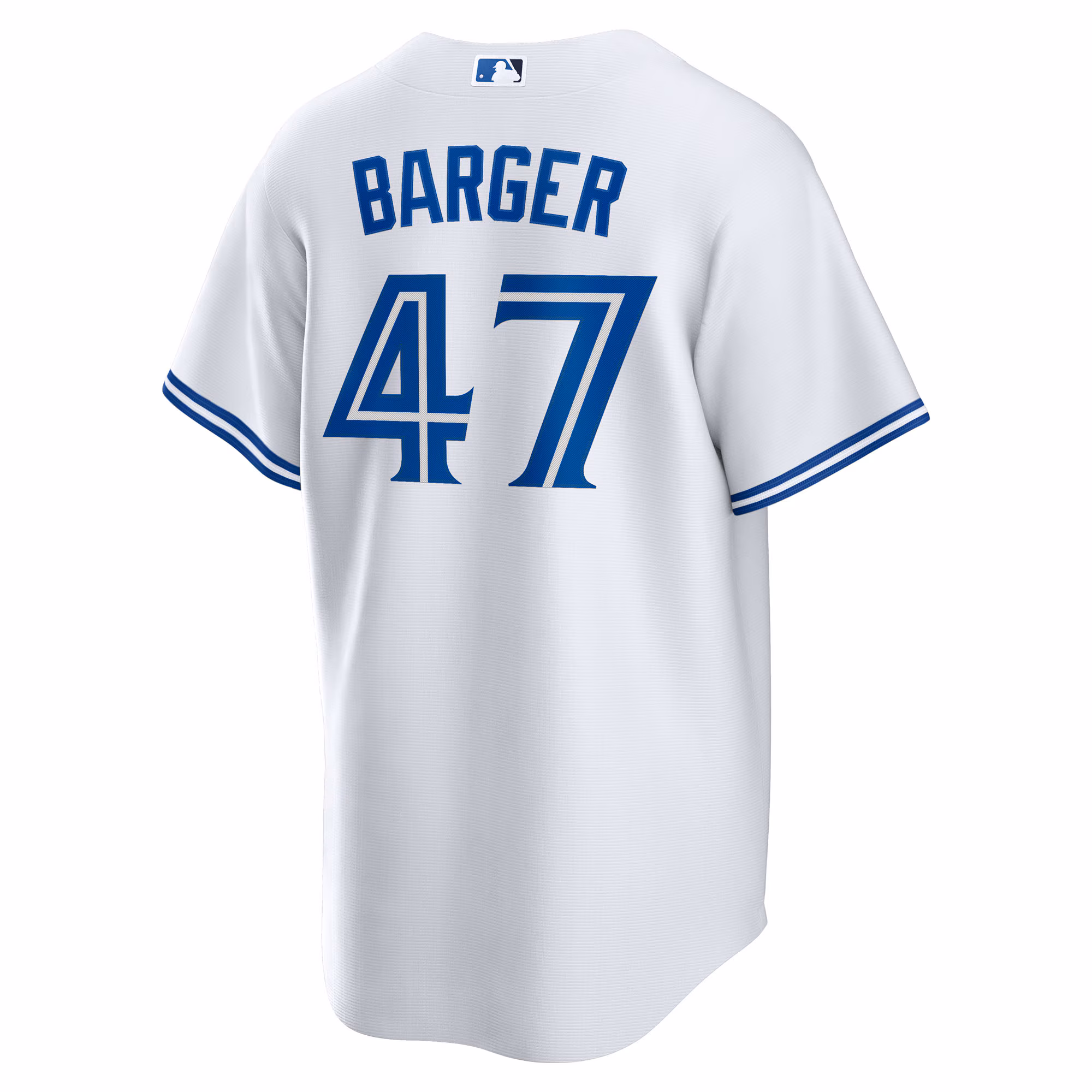 Addison Barger #47 Toronto Blue Jays Home Replica Jersey - White