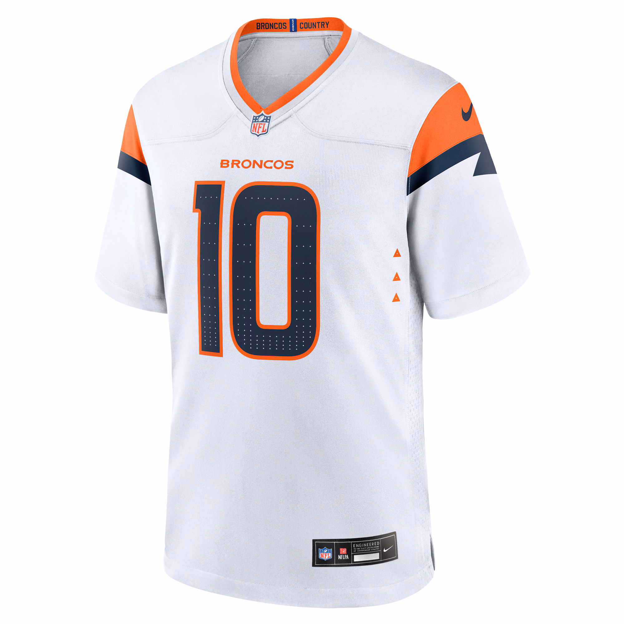 Bo Nix Denver Broncos Alternate Game Jersey -  Navy