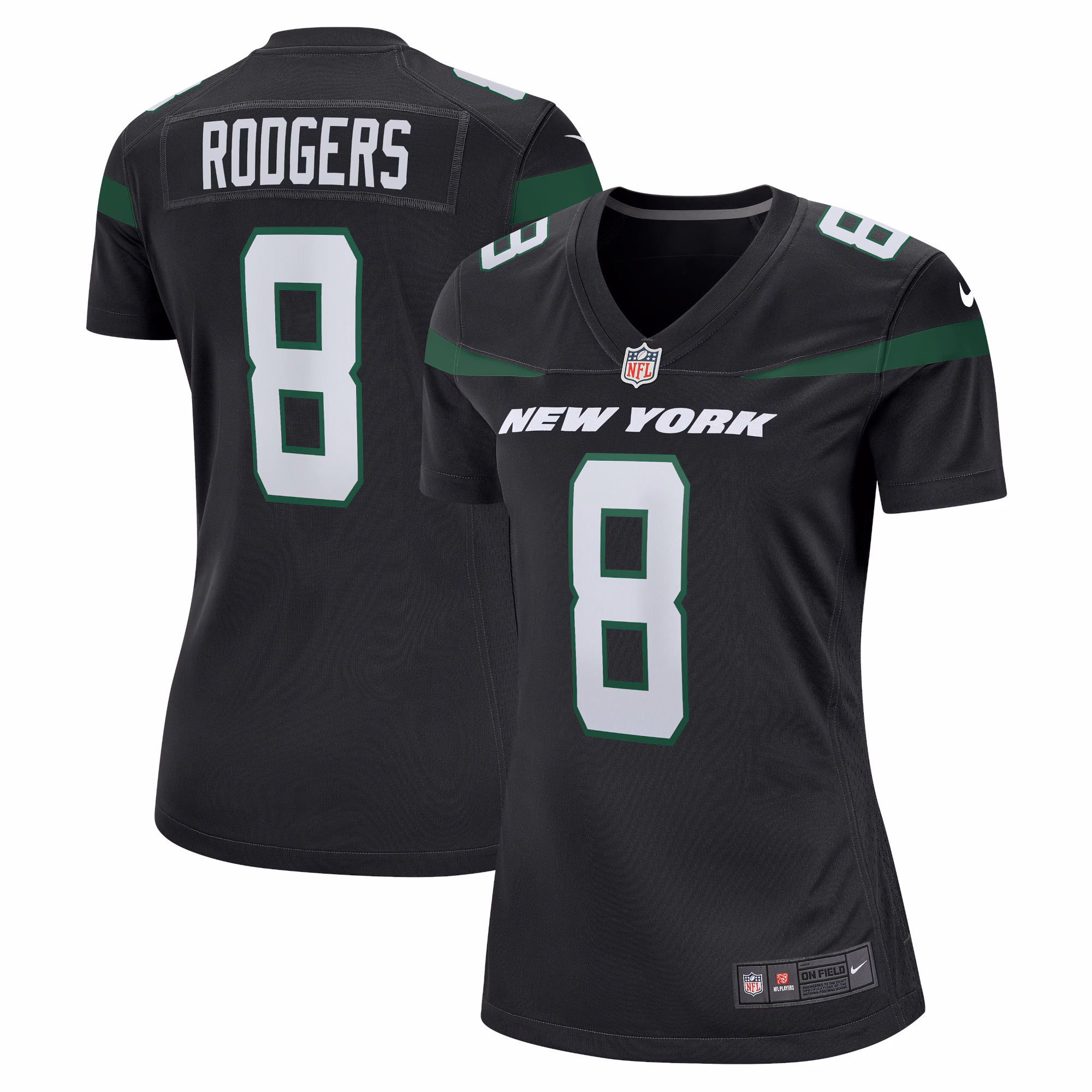 Aaron Rodgers New York Jets Women's Player Jersey - White