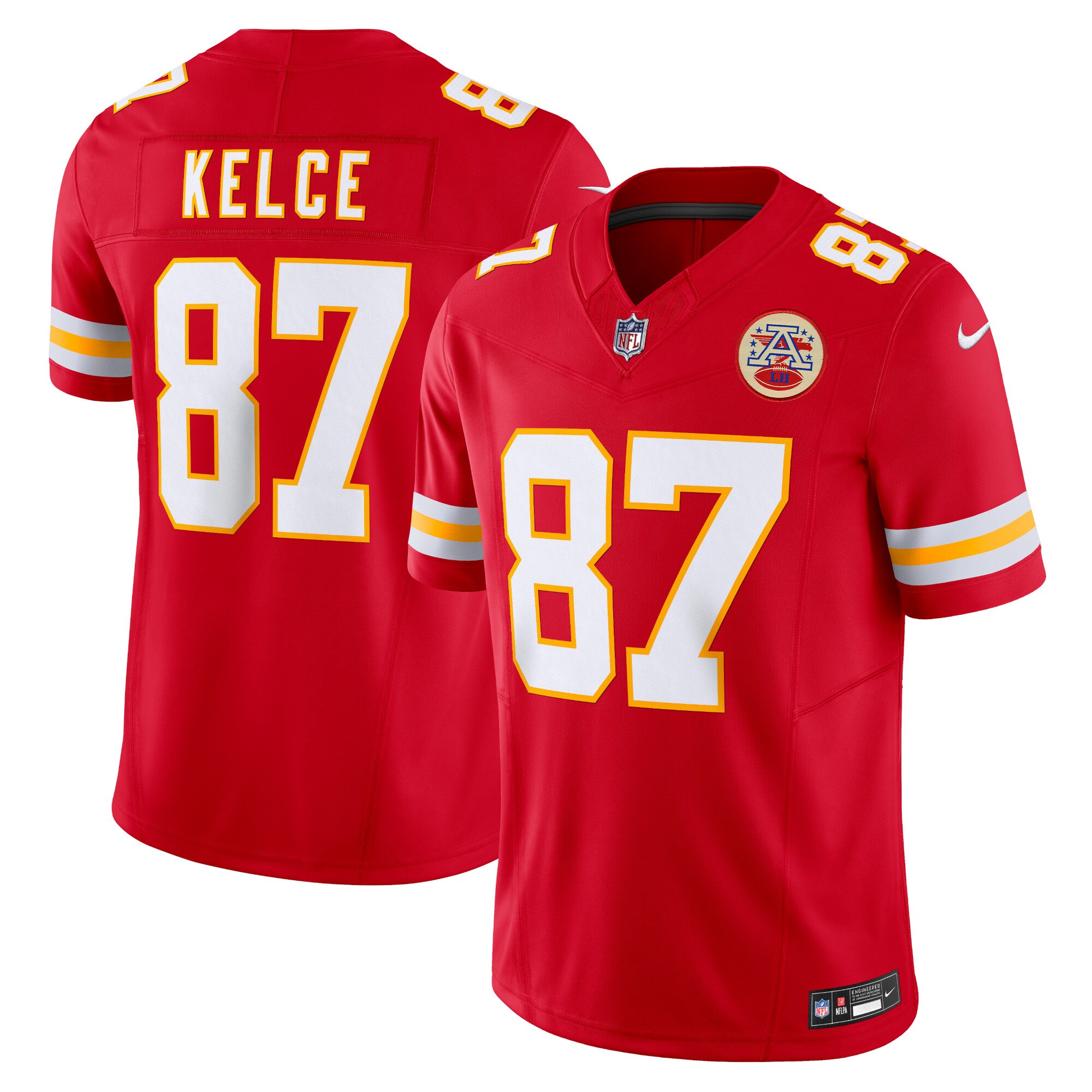 Travis Kelce Kansas City Chiefs  Vapor F.U.S.E. Limited Jersey - Red