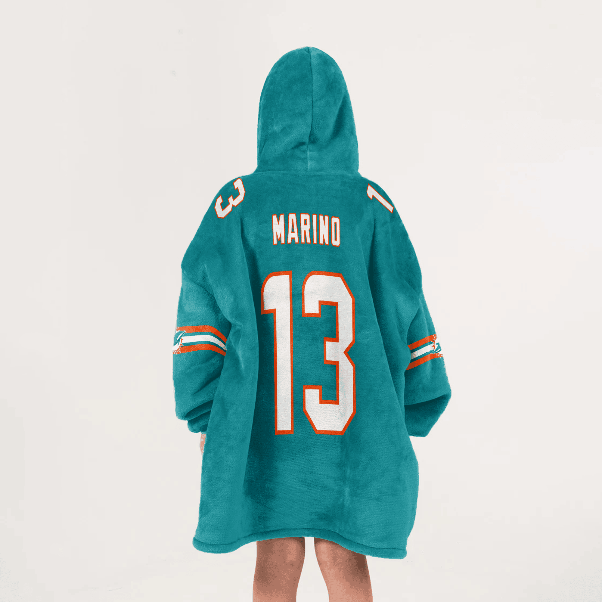 Kid 13 Miami Football Unisex Blanket Hoodie