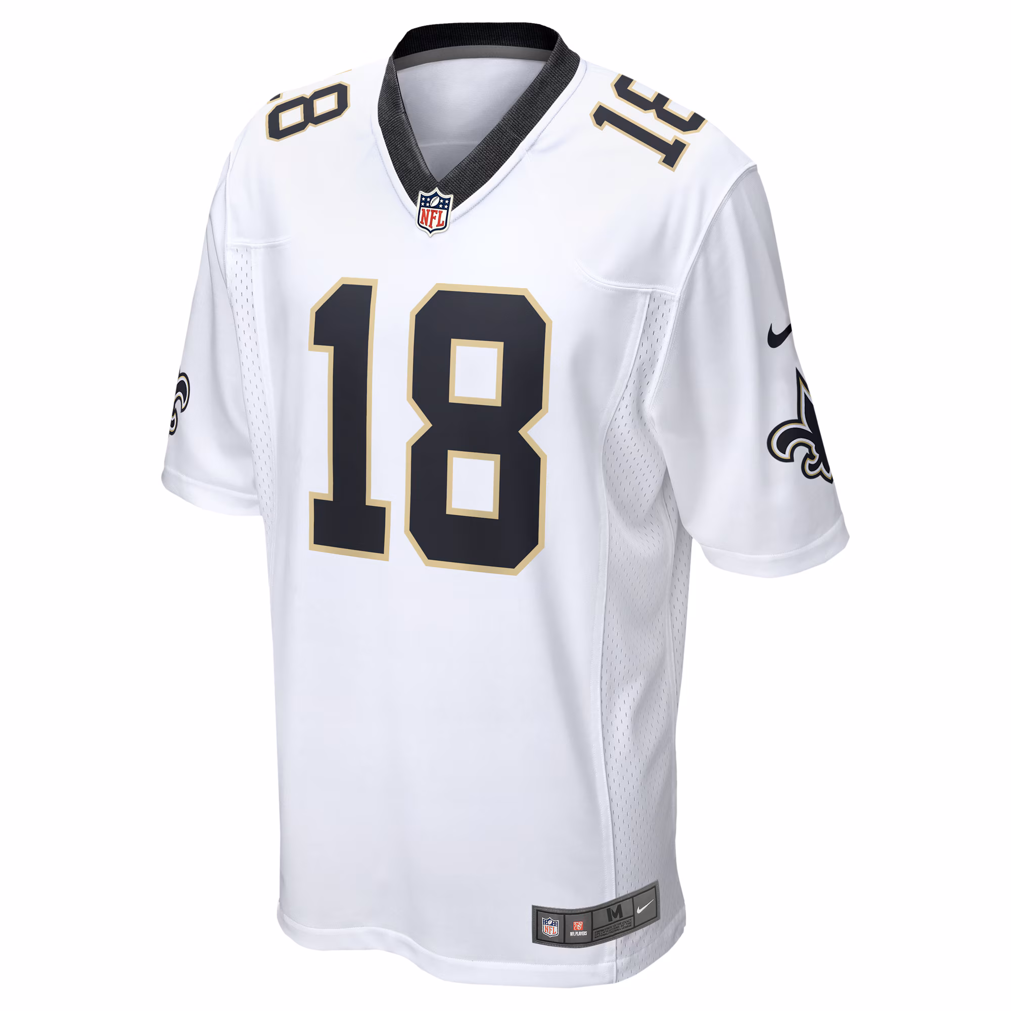 Spencer Rattler New Orleans Saints 2024 NFL Draft Game Player Jersey - White