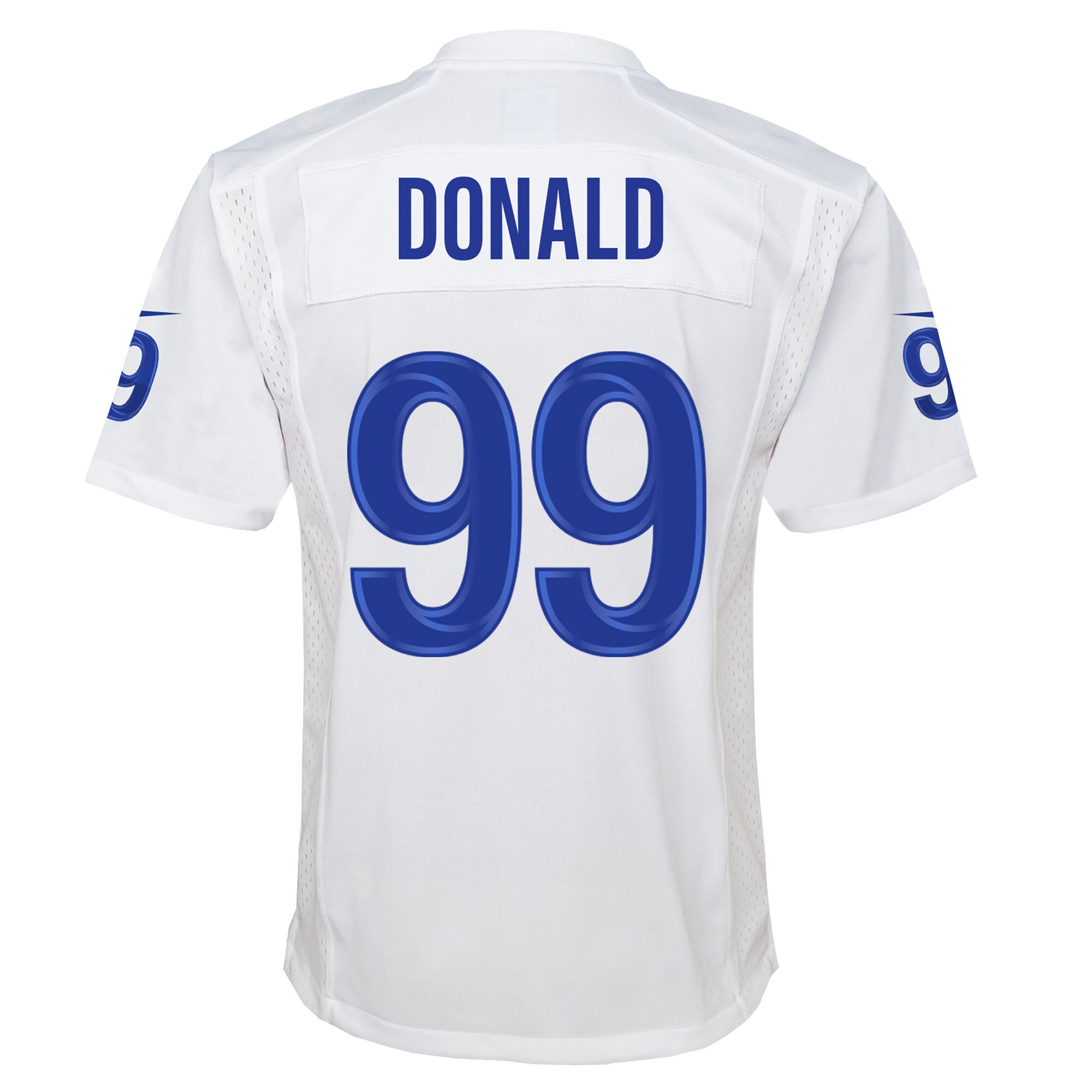 Aaron Donald Los Angeles Rams Youth Super Bowl LVI Game Patch Jersey - White