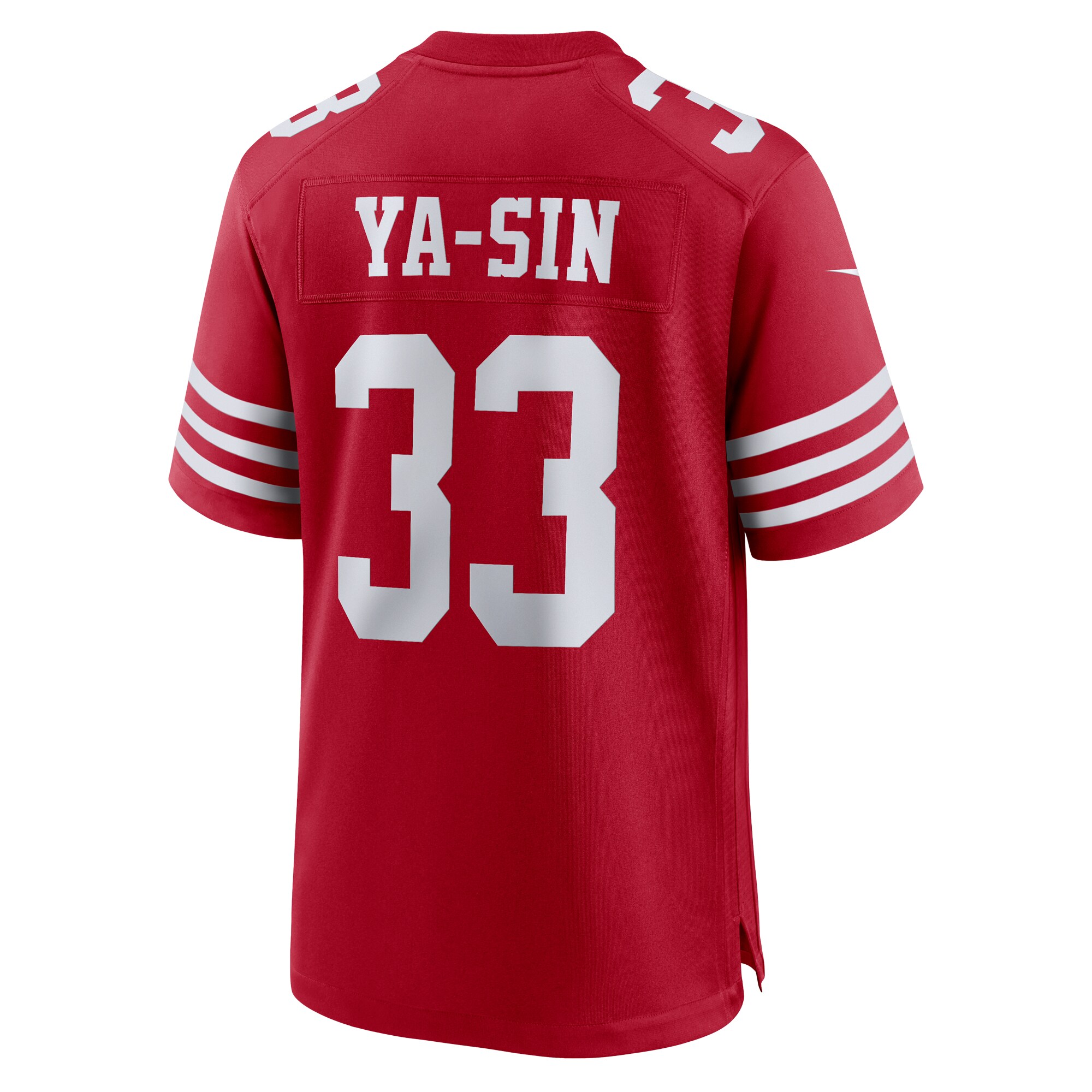 Rock Ya-Sin San Francisco 49ers Team Game Jersey -  Scarlet