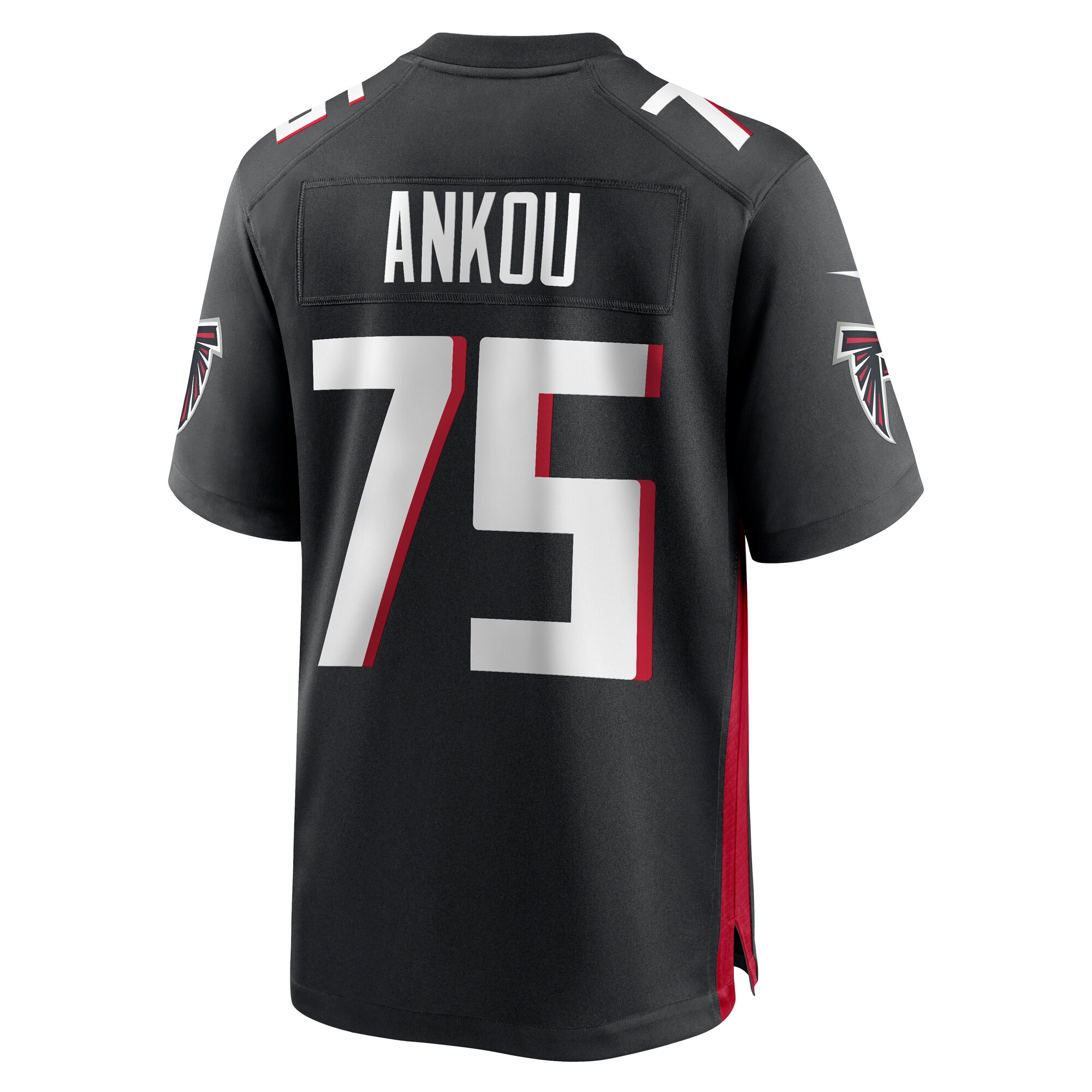 Eli Ankou Atlanta Falcons  Game Jersey -  Black